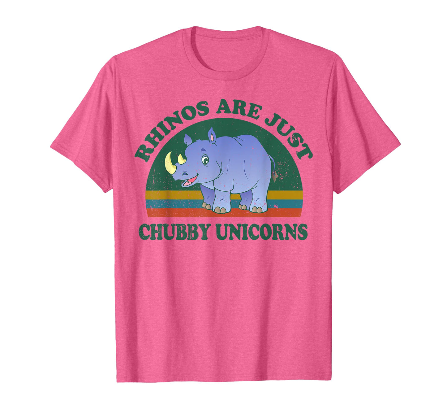 Rhino-Shirt Save The Rhinos Are Just Chubby-Unicorns T-Shirt