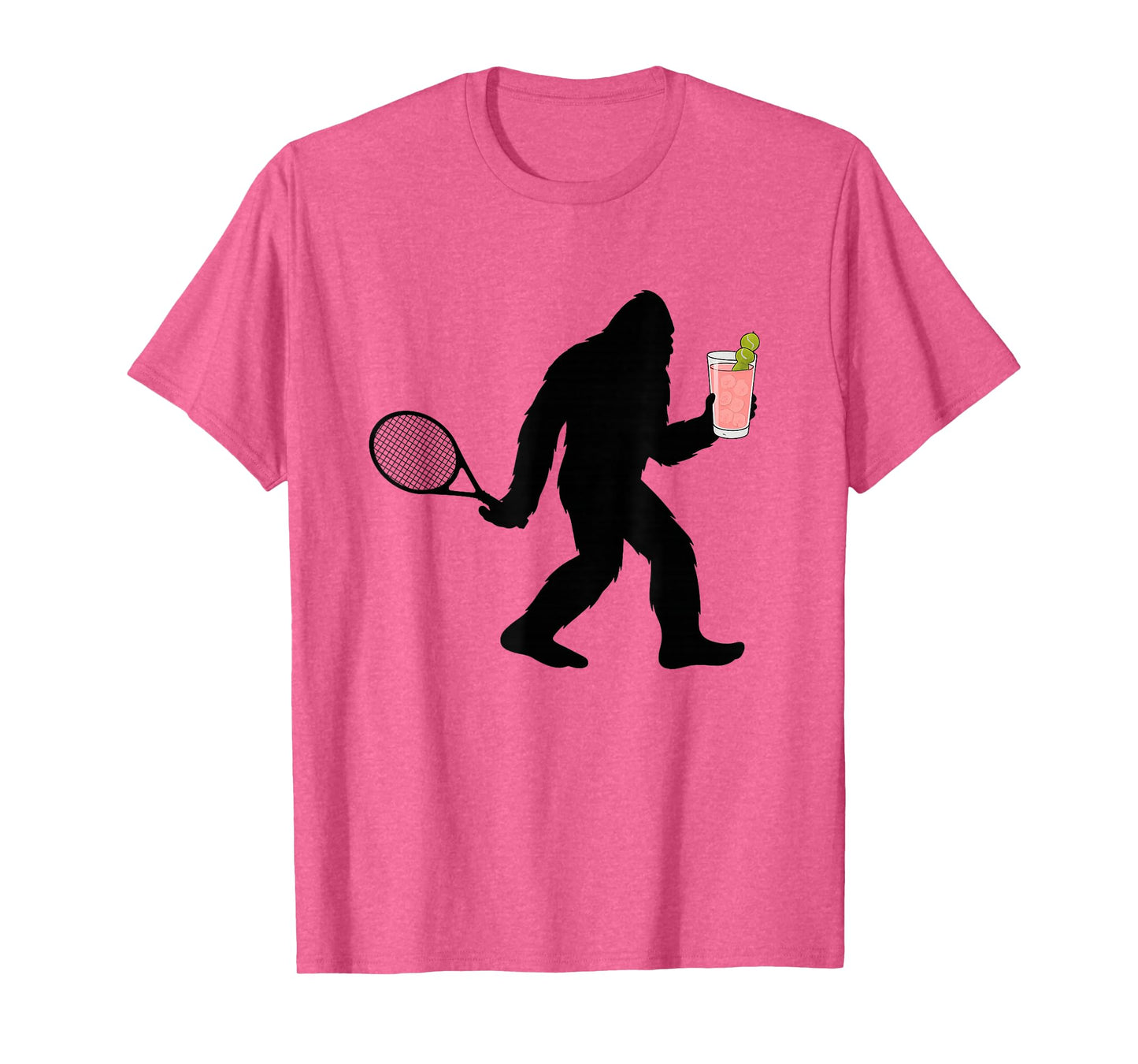 Funny Honey Deuce Tennis Big-Foot Sasquatch T-Shirt