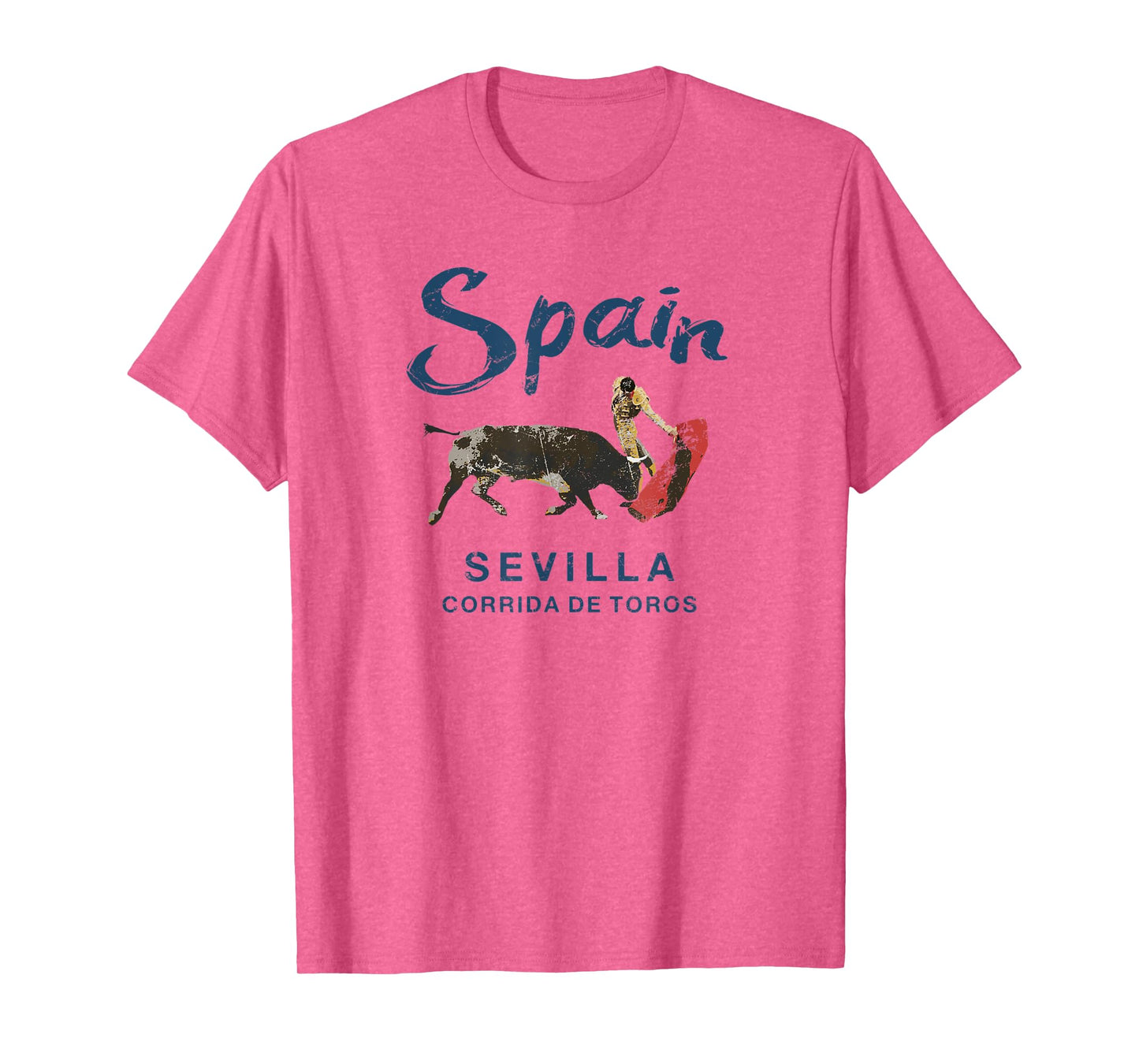 Seville Spain Bullfighting Vintage T-Shirt