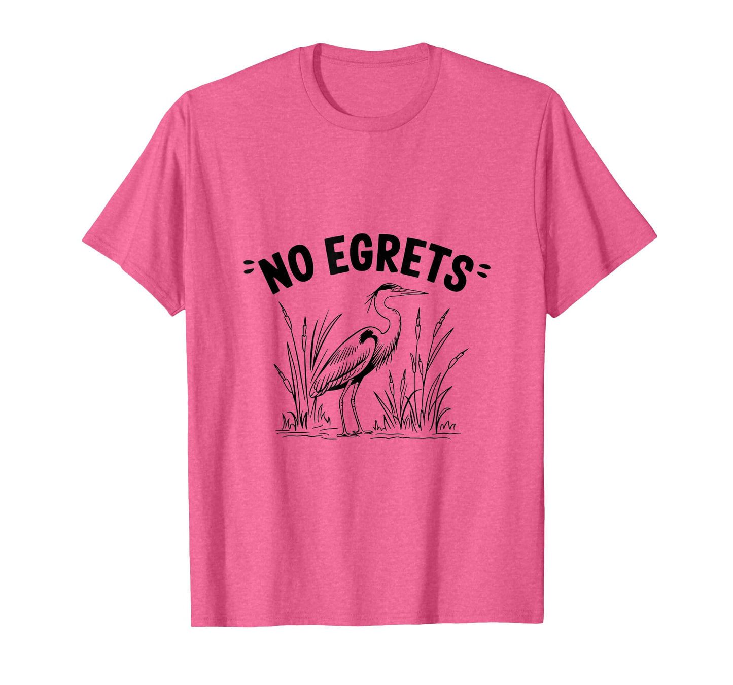 Funny Egret Bird Watching Watcher Birder T-Shirt