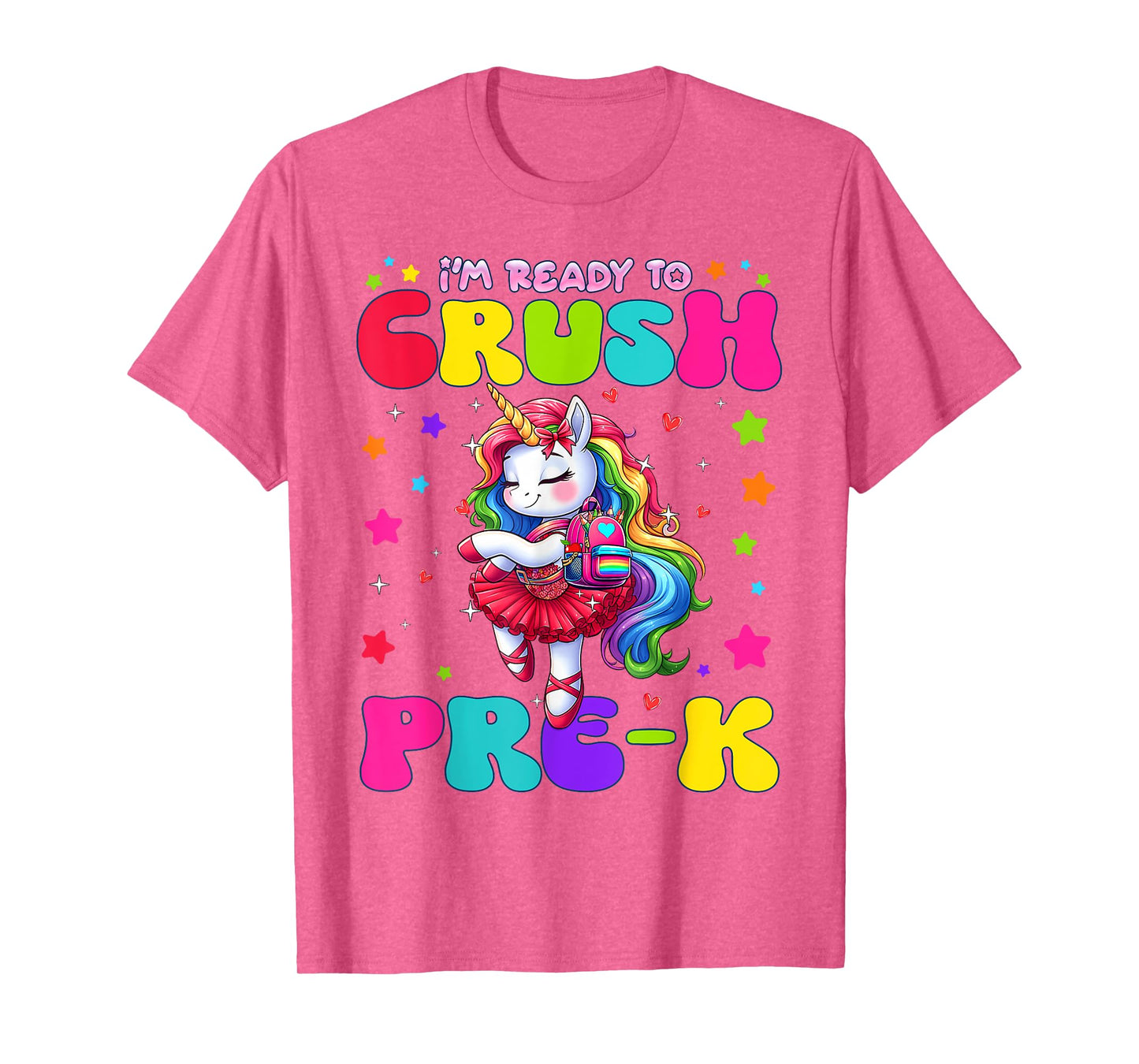 I’m Ready to Crush Pre-K Girls Ready to Crush Preschool T-Shirt