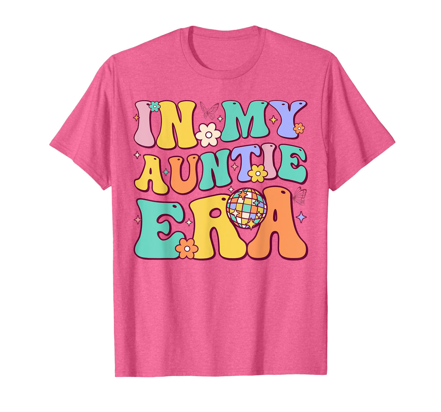 In My Auntie Era Baby Announcement for Aunt Mother's Day T-Shirt