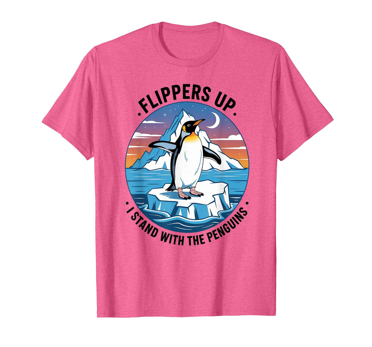 Flippers Up I Stand With The Penguins T-Shirt