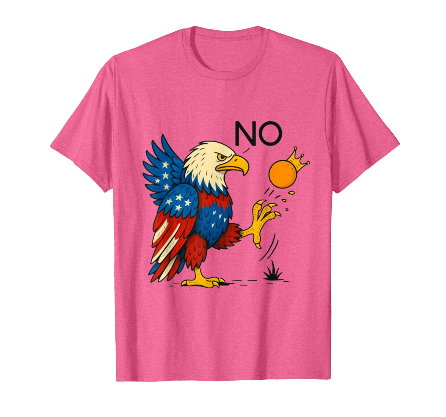 Funny No Kings In America Men Women T-Shirt