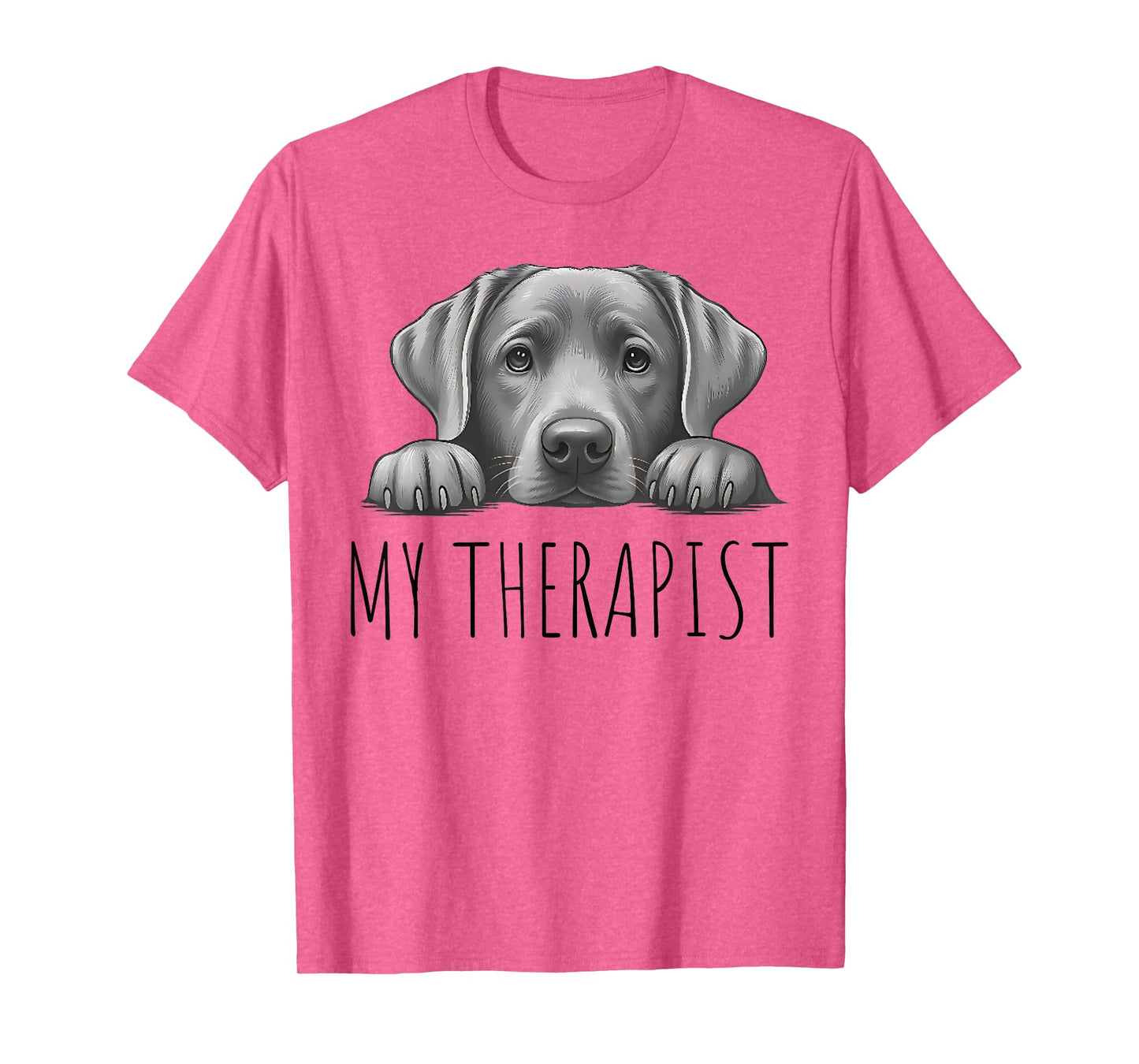Funny Silver Labrador Dog Owner T-Shirt