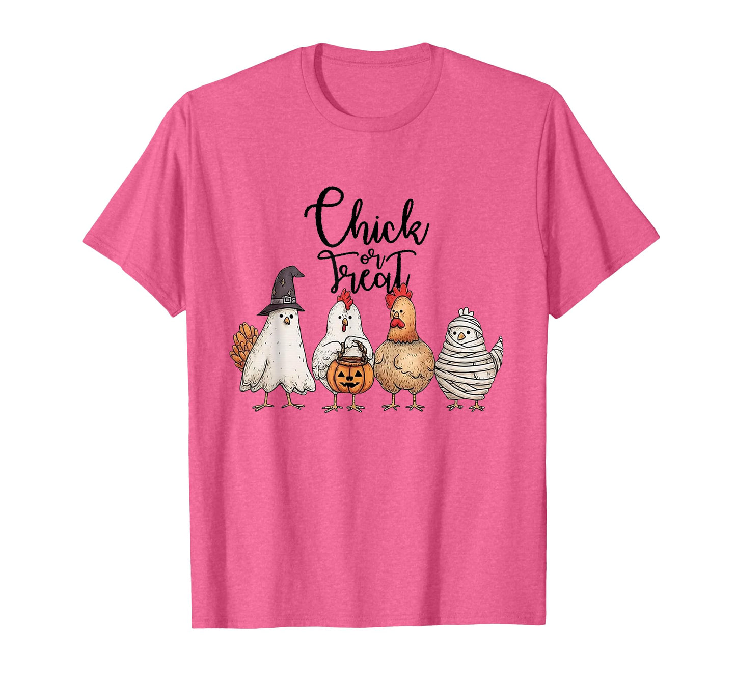 Chick Or Treat, Halloween Chicken T-Shirt