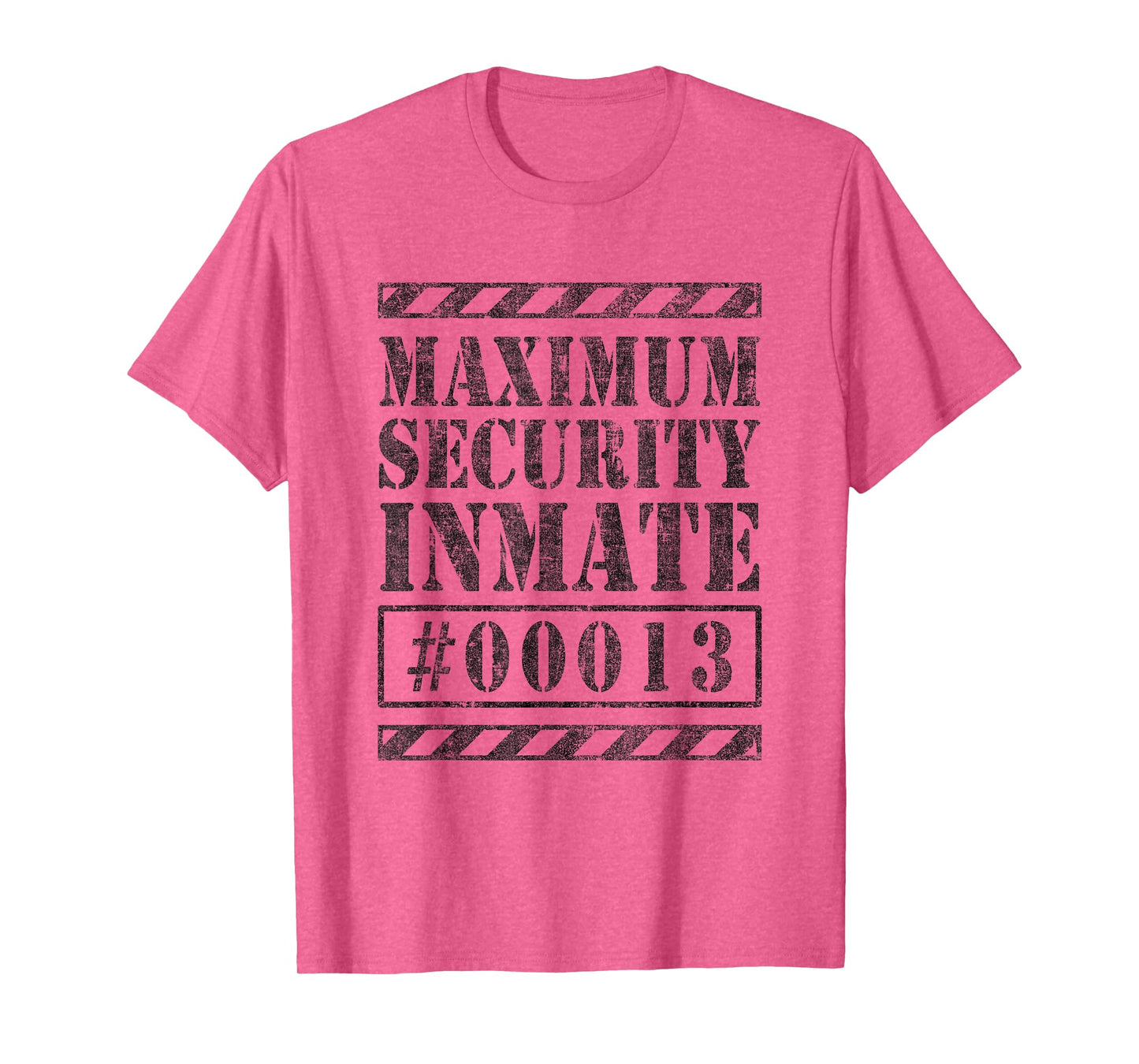 Escaped Maximum Security Inmate Convict Costume Shirt #13