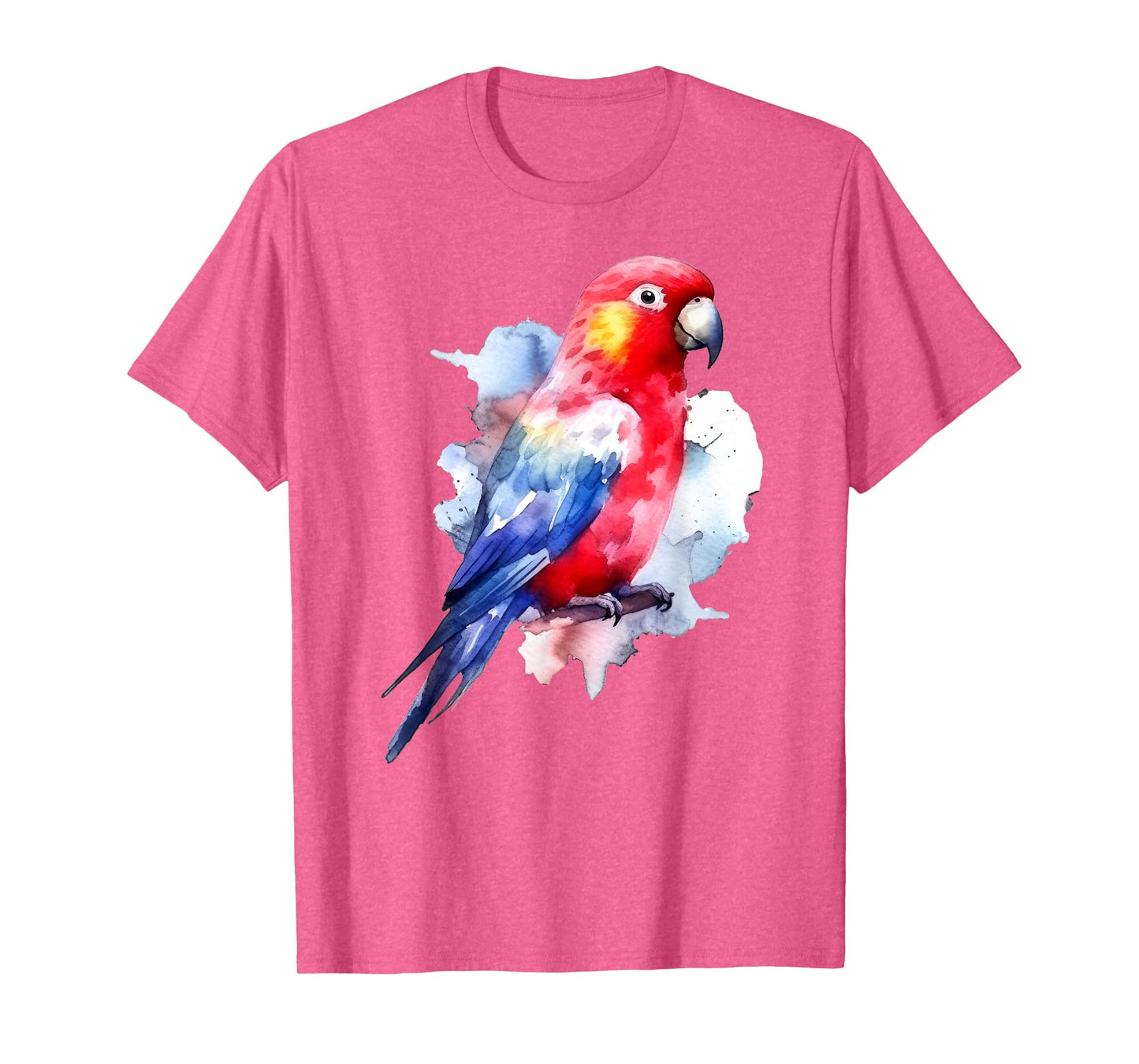 Rosella Parrot Birds Lover Design T-Shirt