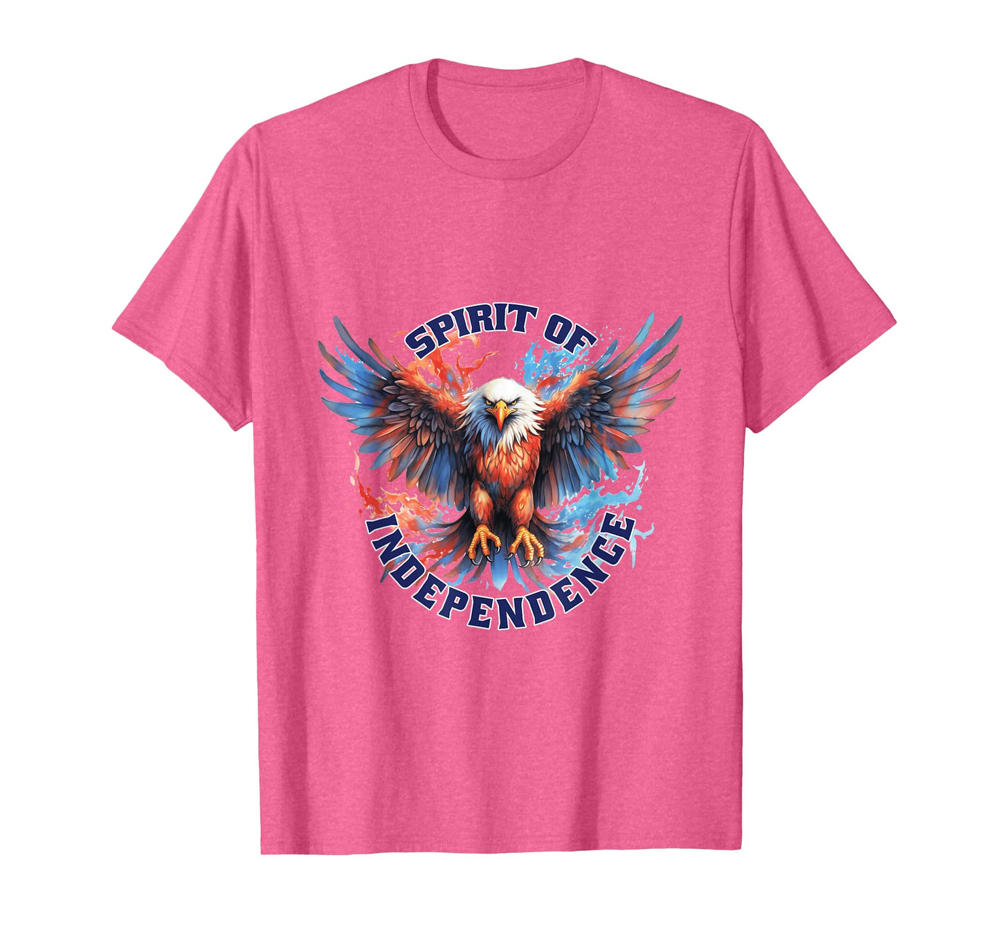 Eagle Bird Flying Illustration T-Shirt