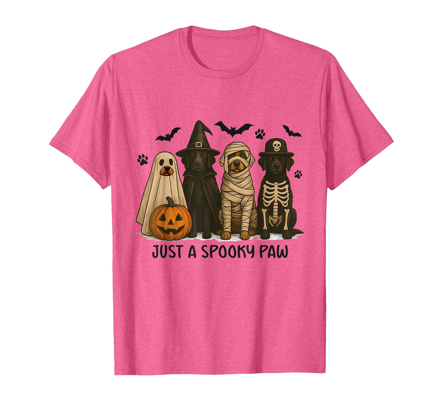 Labrador Retriever Halloween Labrador Witch Dog Mom Womens T-Shirt