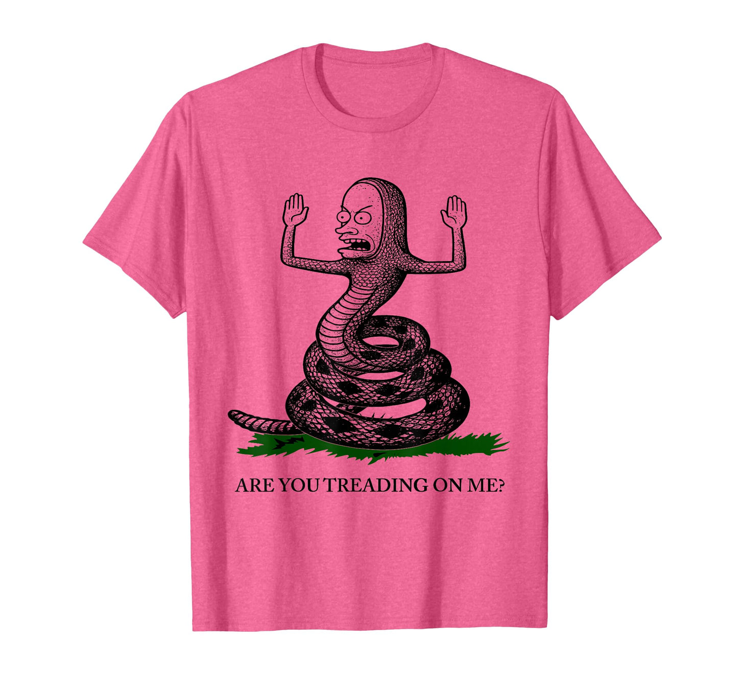 are You Treading On Me Gadsden Snake Satire Patriotic Funny T-Shirt
