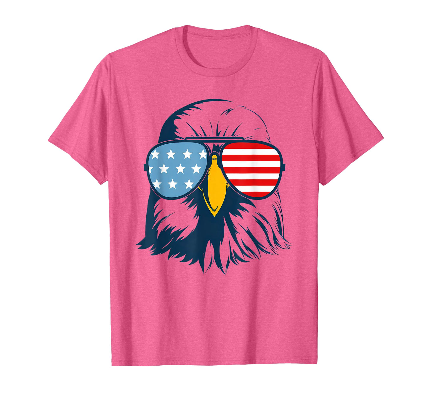 Patriotic Eagle with Sunglasses Shirt USA Patriotic Family Women Kids Men T-Shirt