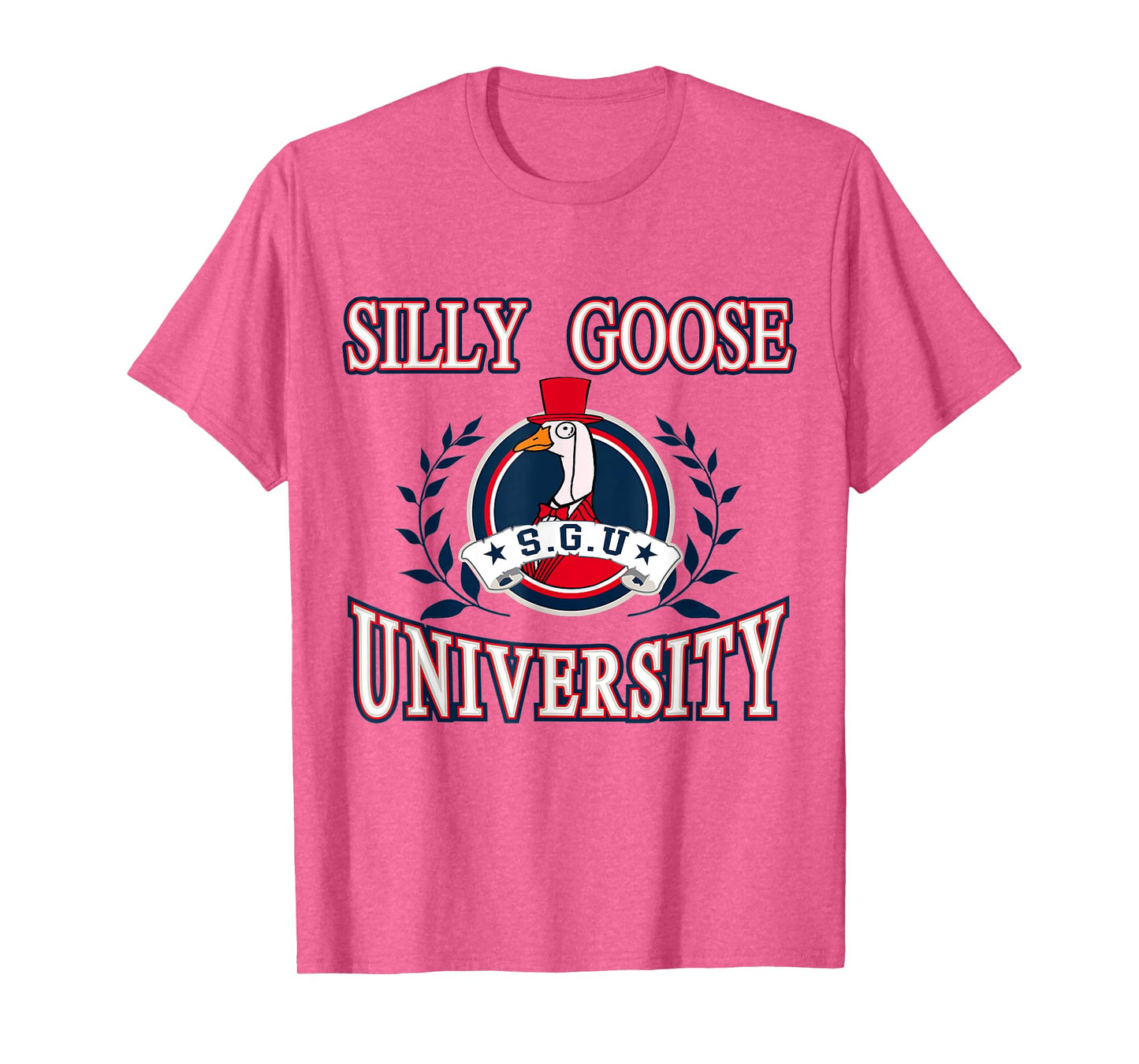 Silly Goose University Funny Meme T-Shirt