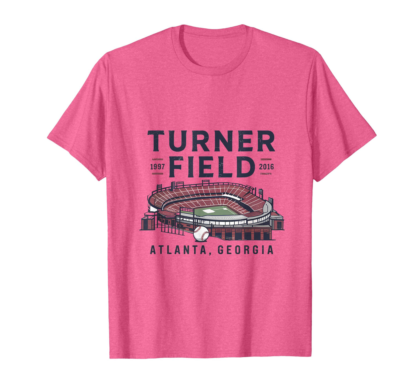 Turner Field Atlanta Georgia Tribute 1997 2016 T-Shirt