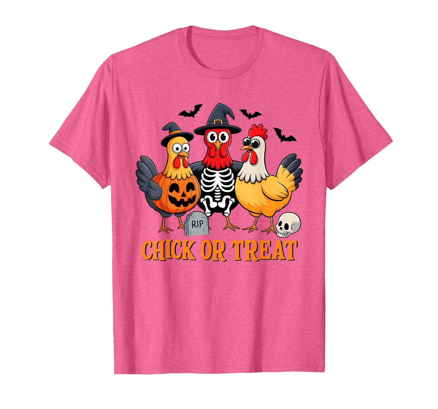 Chick Or Treat Funny Chicken Halloween Costume Chicken Lover T-Shirt