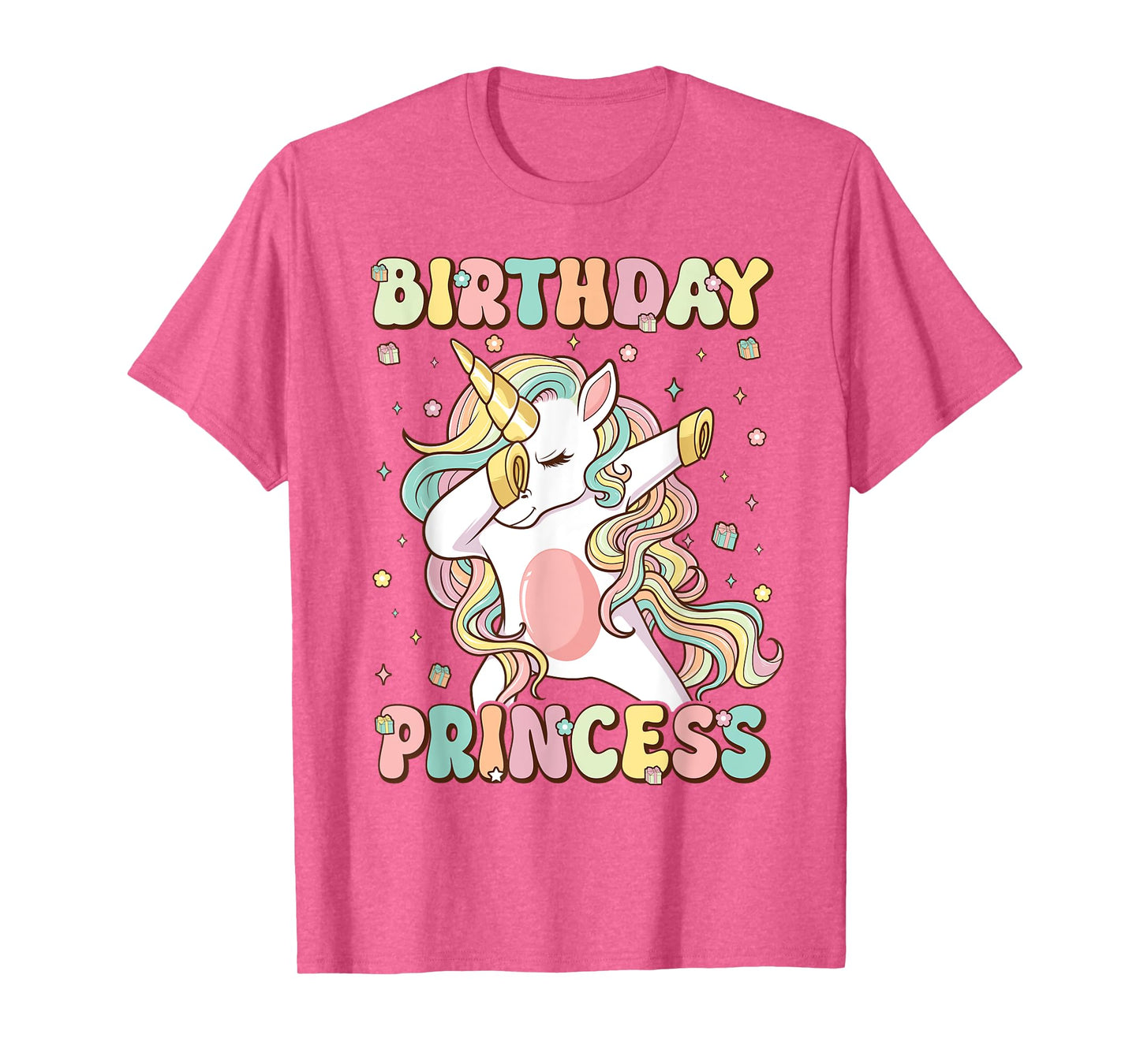 Birthday Princess Unicorn Birthday Girl T-Shirt