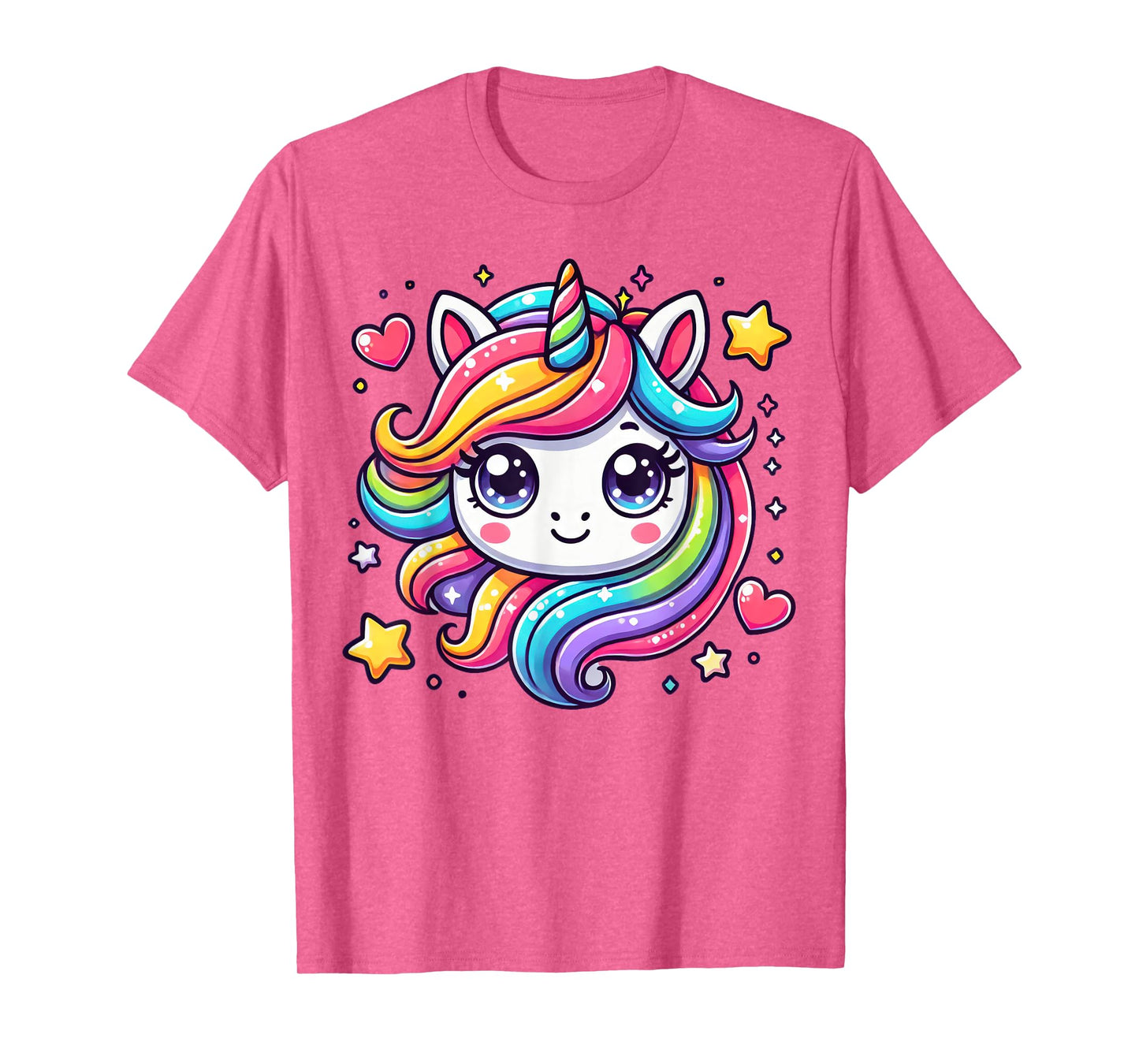 Unicorn For Girls Cute Magical Rainbow Unicorn T-Shirt