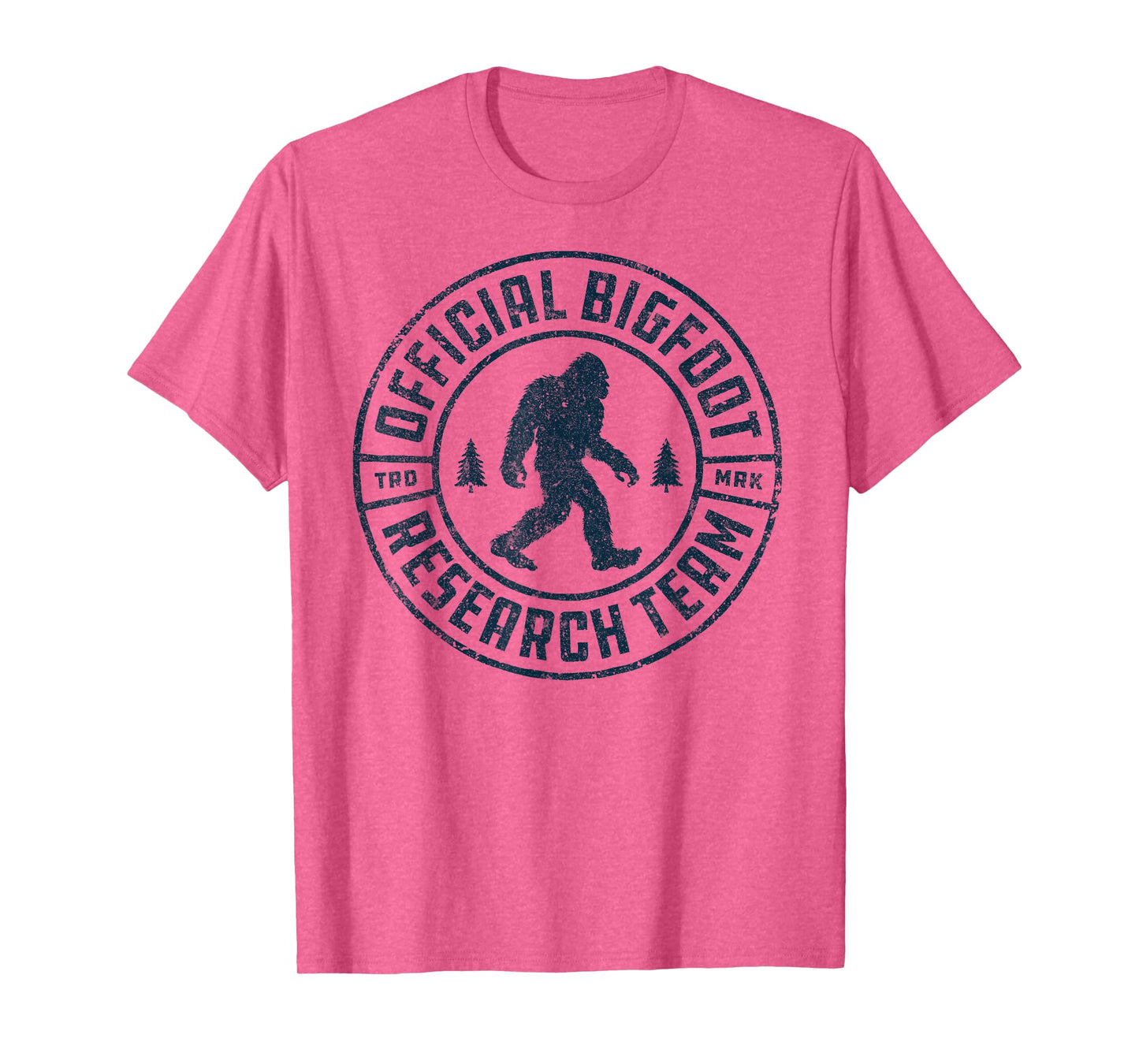 Bigfoot Research Team Retro Vintage Sasquatch Men Women T-Shirt