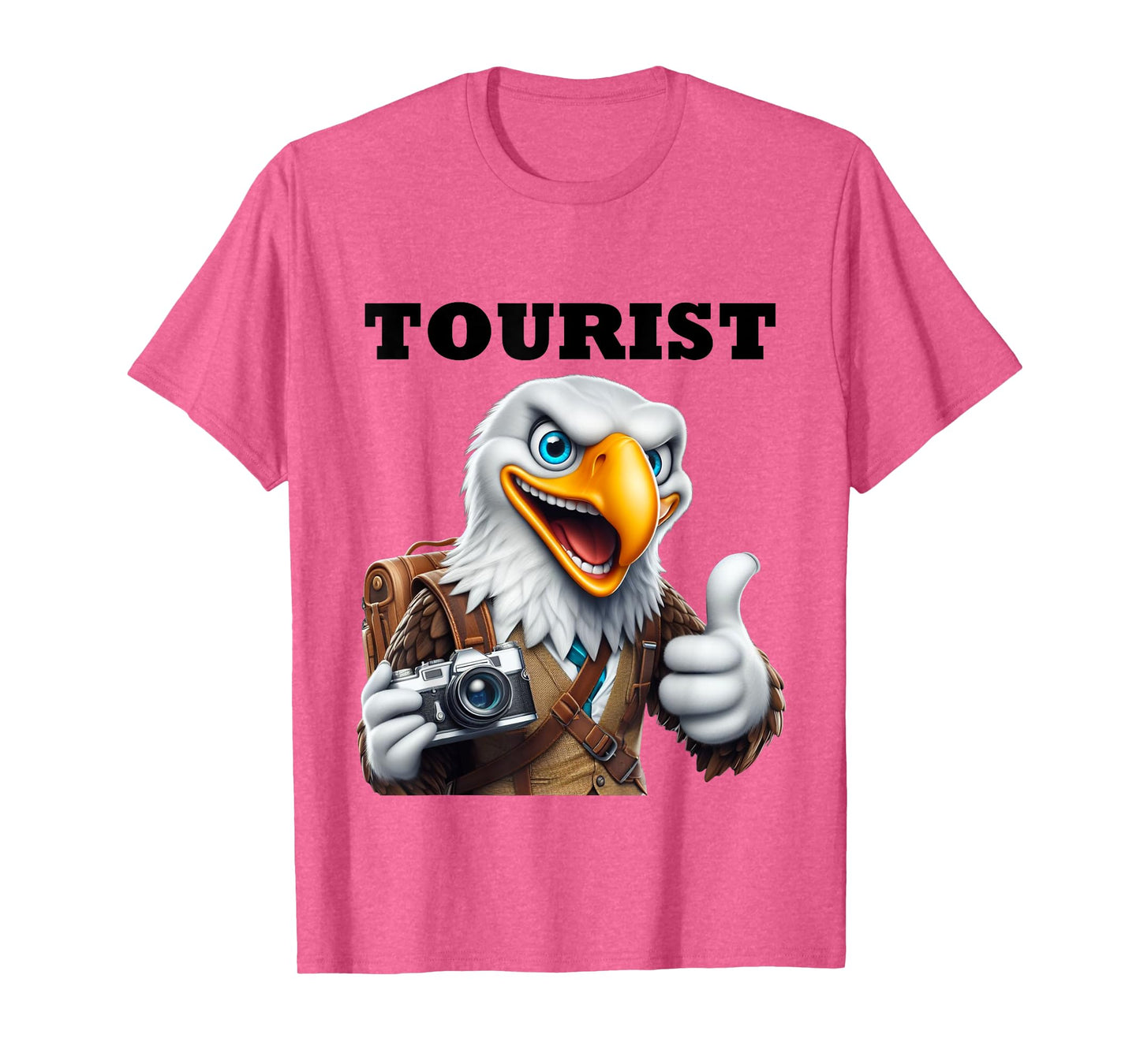 Tourist Eagle Family Men Women Boys Girls Child Kids Adult T-Shirt