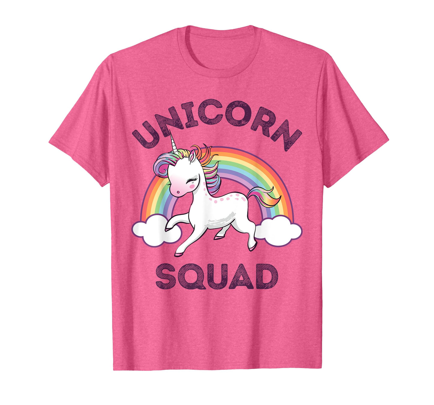 Unicorn Squad Girls Women Rainbow Unicorns Queen Dream Cute T-Shirt