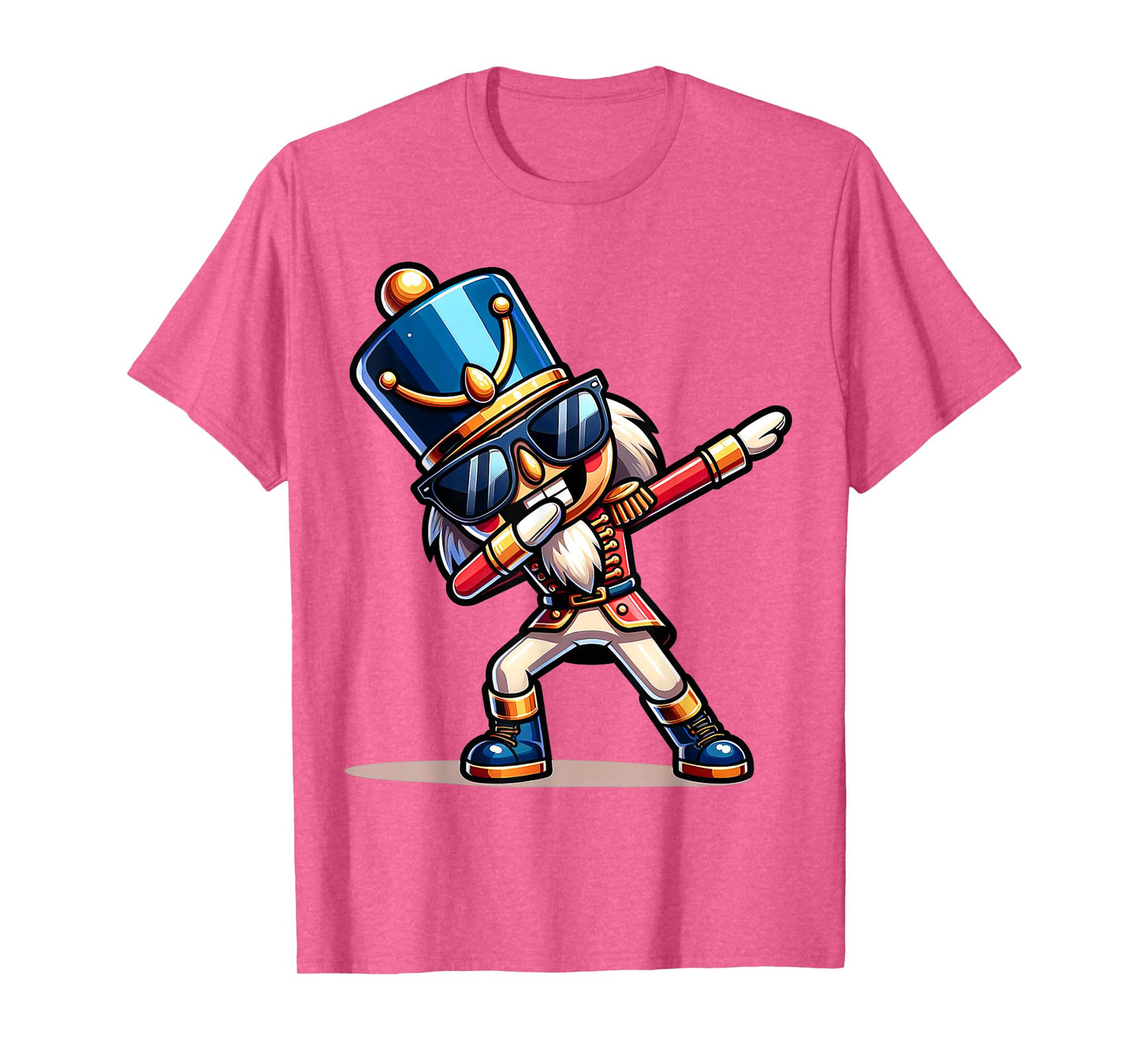 Christmas Nutcracker Dabbing Boys Santa Xmas Funny T-Shirt