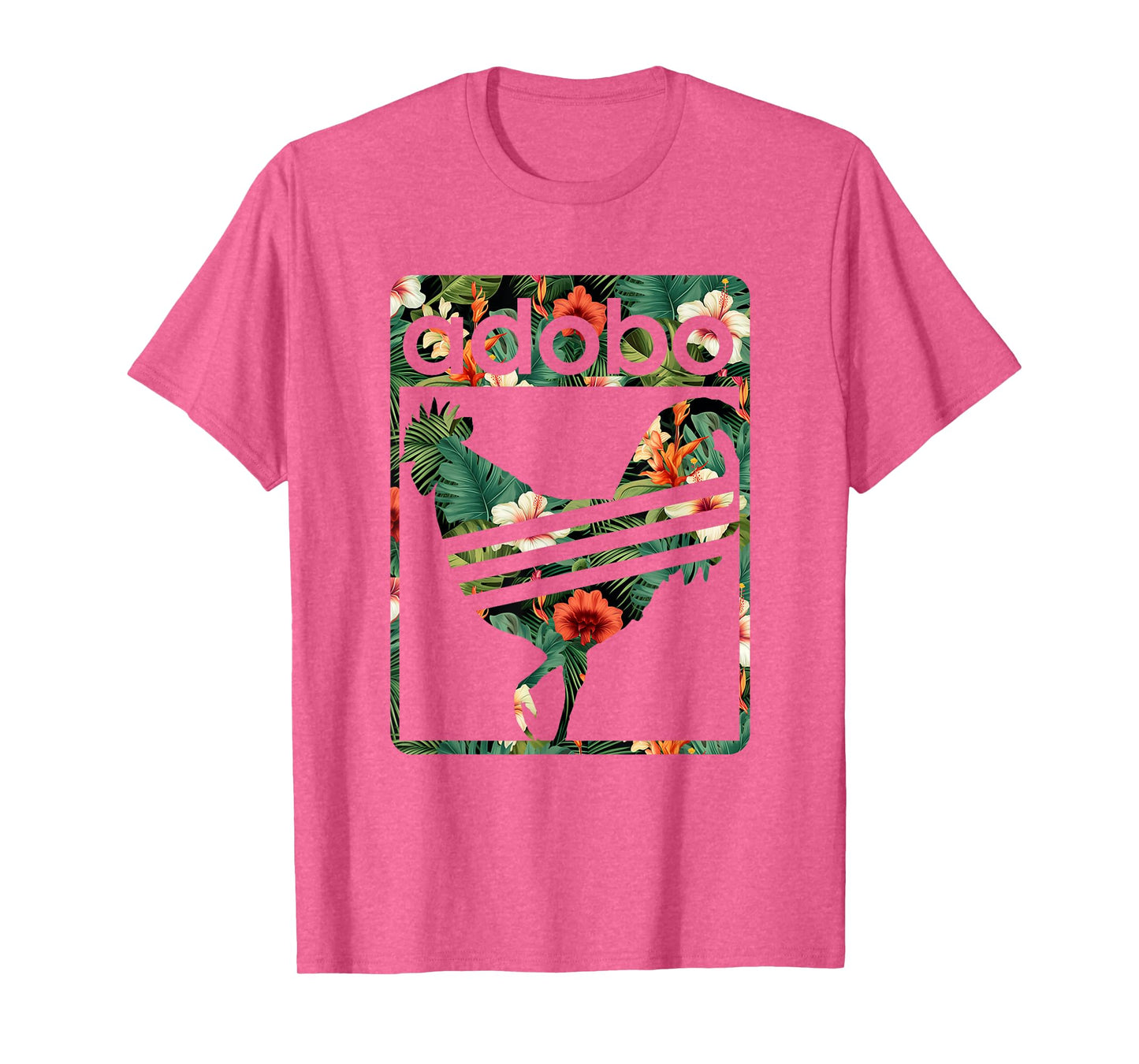Vintage Floral Pinoy Adobo T-Shirt