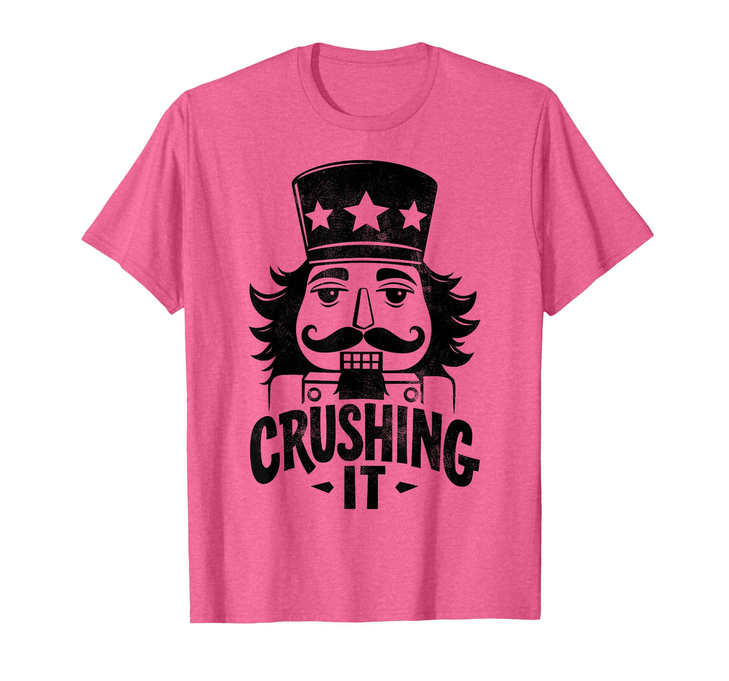 Crushing It Nutcracker Funny Christmas Xmas Party Tee T-Shirt