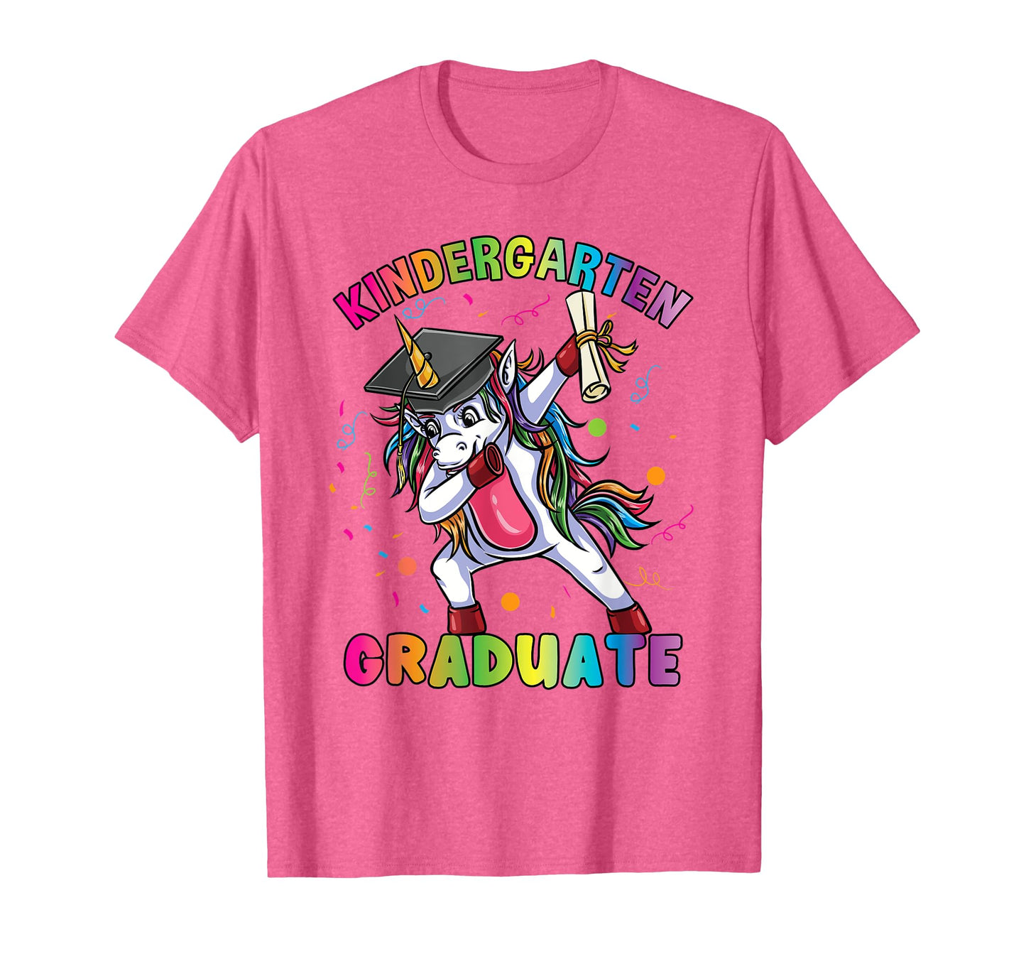 Kindergarten Graduate Unicorn Last Day Of School T-Shirt