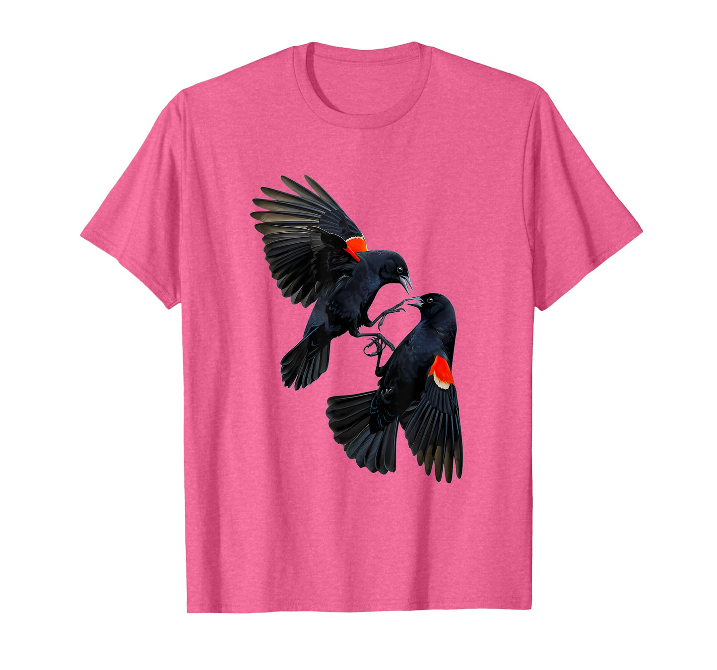 Red-Winged Black Bird, Birdwatching Red Winged Blackbirds T-Shirt