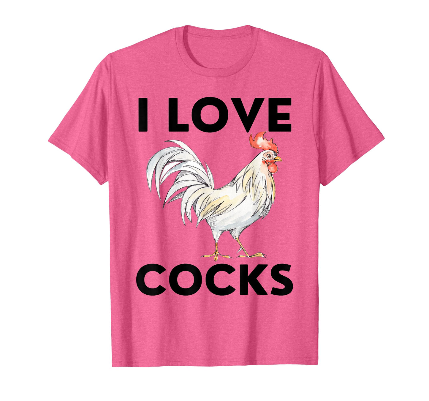 Yes I Talk To Chickens Farmer Life Chicken Lover I Love Cock T-Shirt