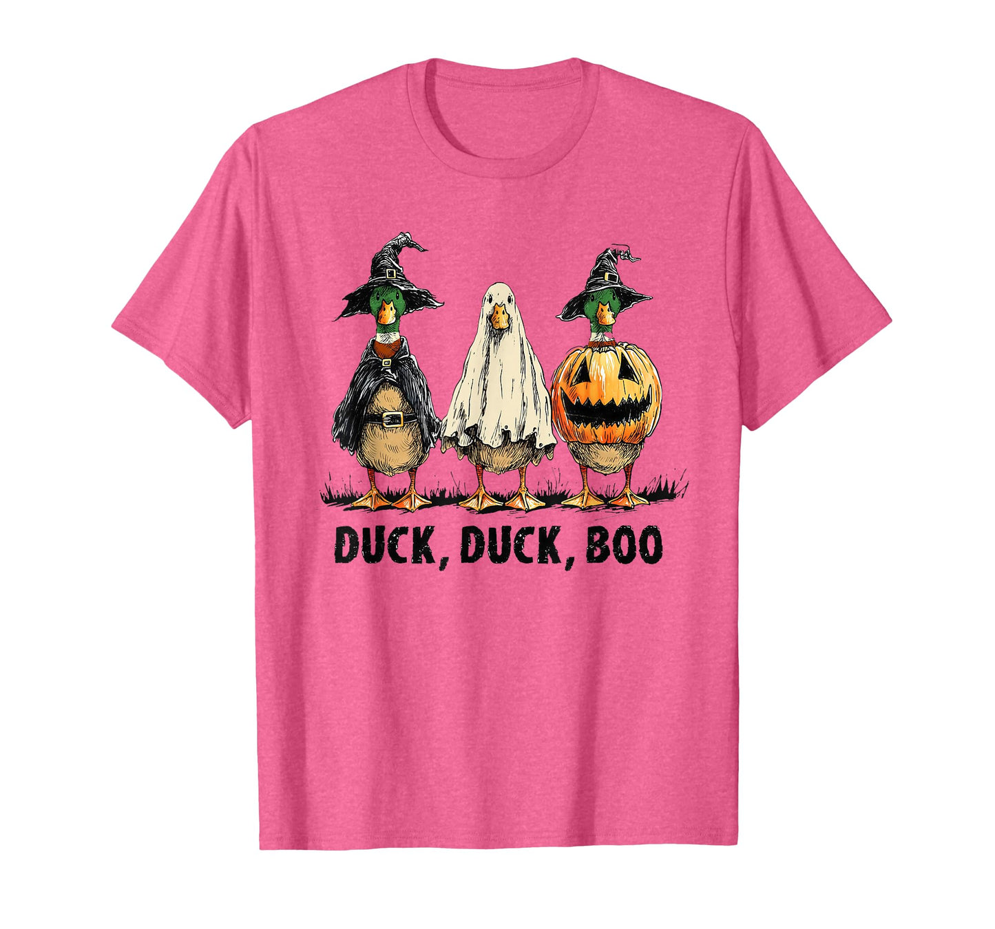 Funny Duck Duck Boo Halloween Costume Duck T-Shirt