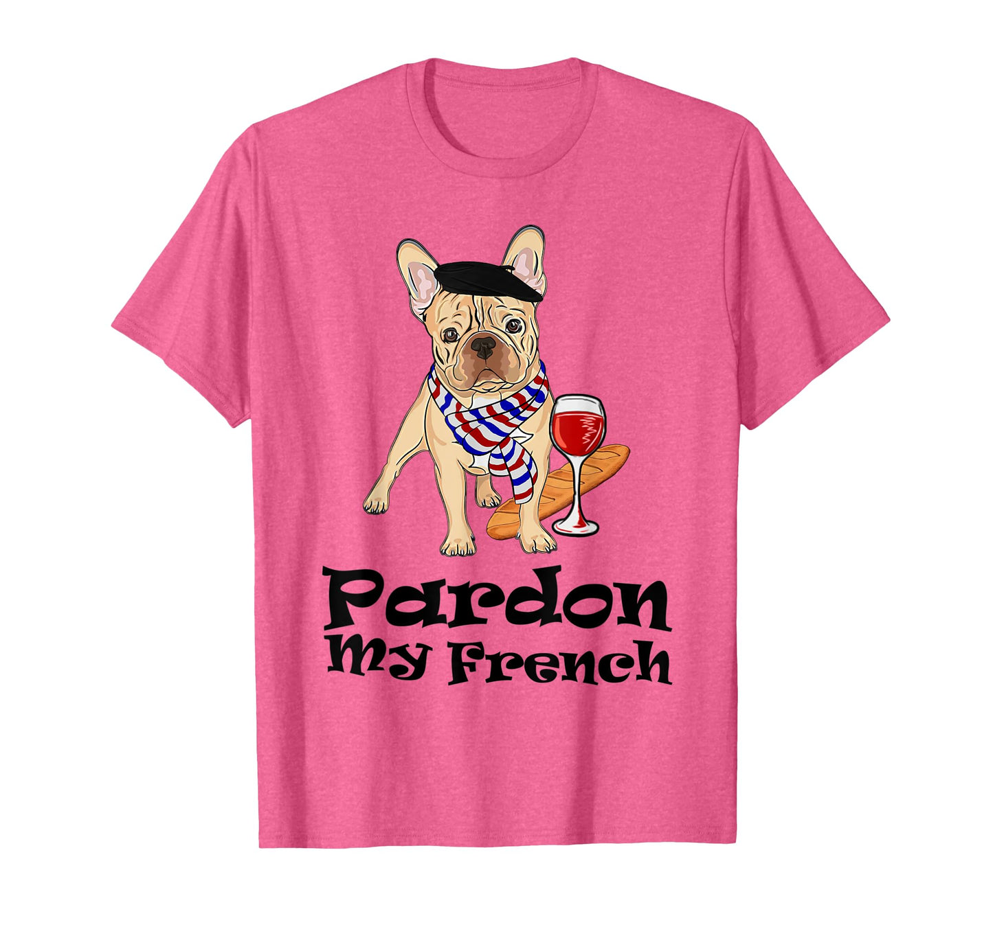 Pardon My French Bulldog Frenchie Lover Fawn T-Shirt