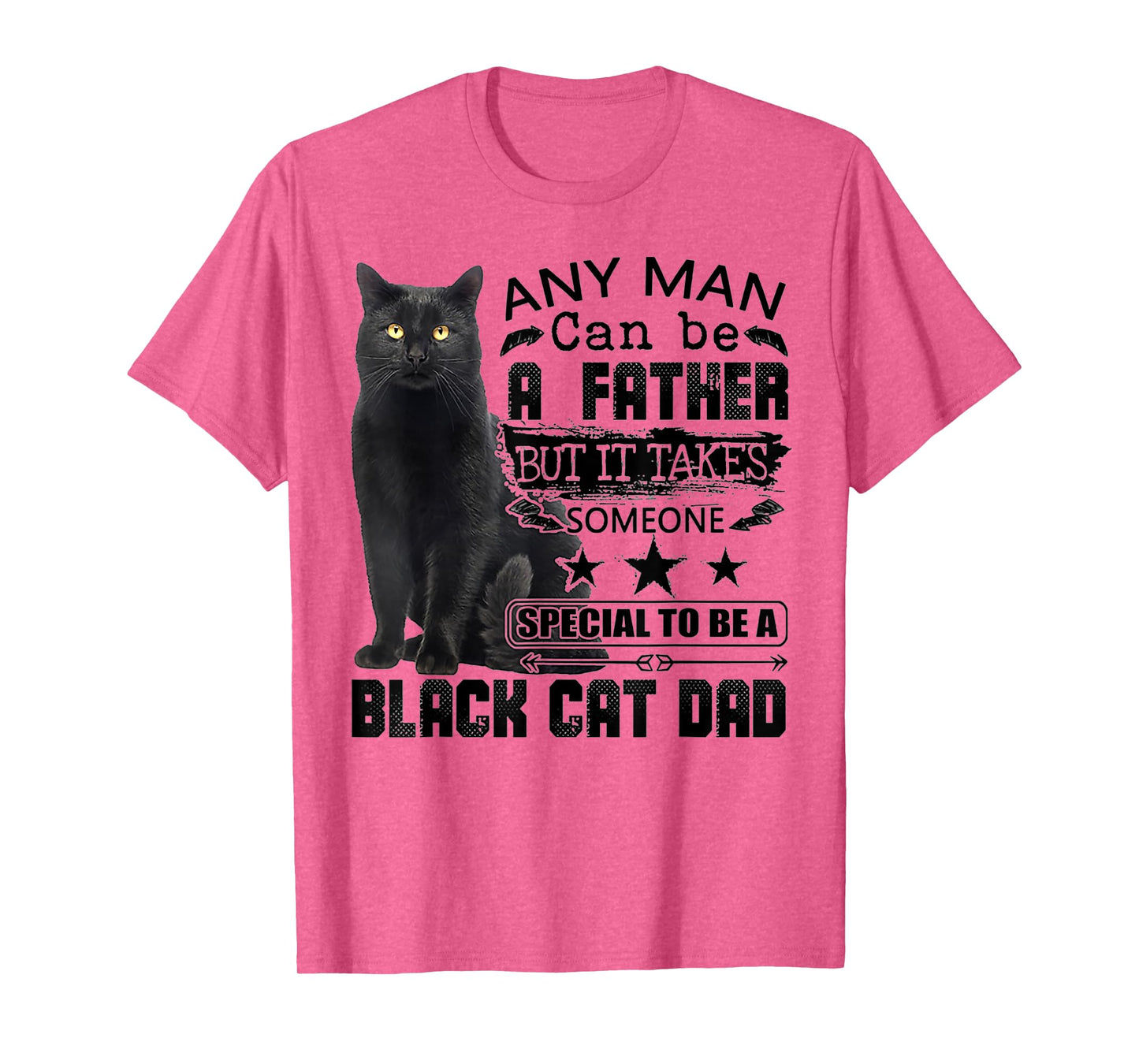 It Takes Someone Special To Be A Black Cat Dad T-Shirt