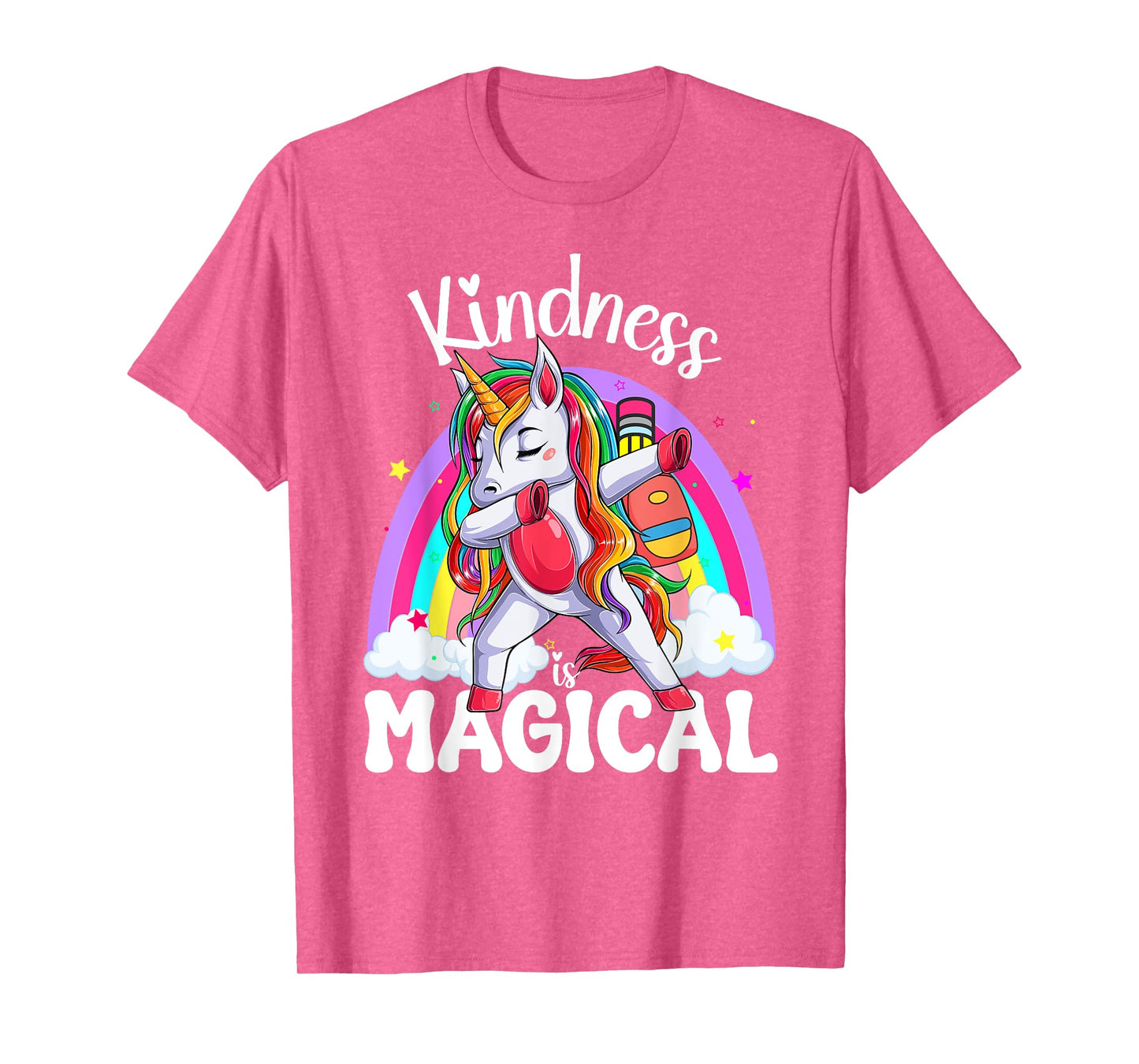 Groovy Unity Day Orange Kindness is Magical Unicorn Kids T-Shirt