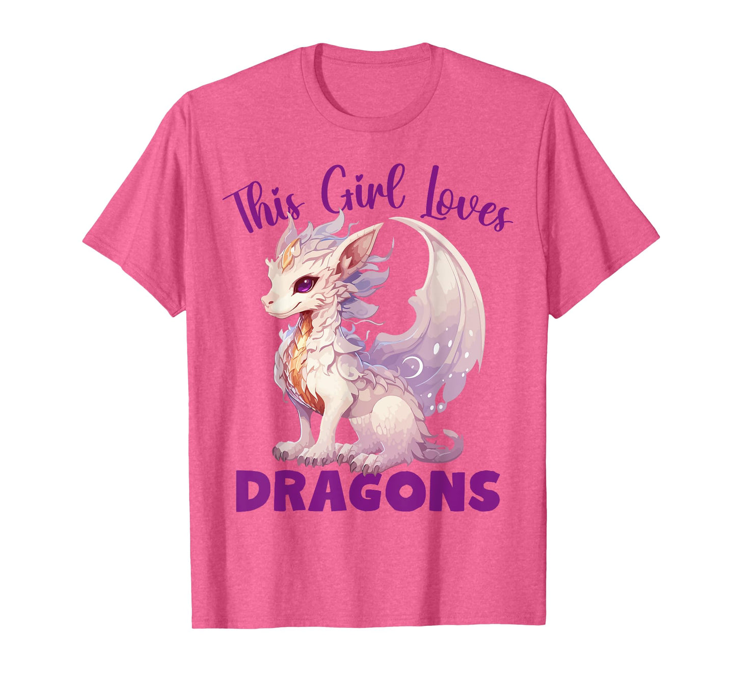 This Girl Loves Dragon for Dragon Loving Girls T-Shirt