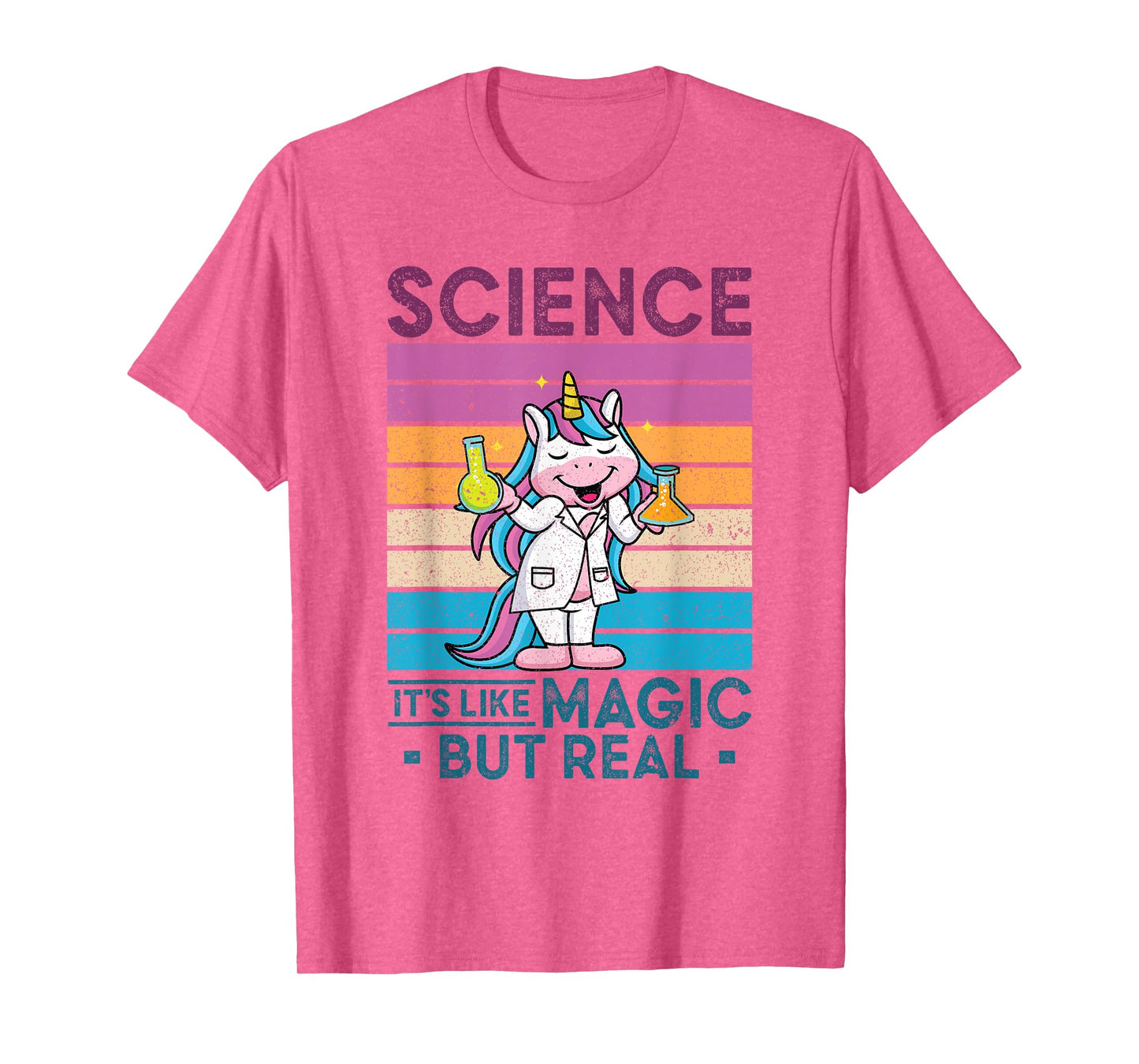 Science It's Like Magic But Real Unicorn Scientist Science T-Shirt