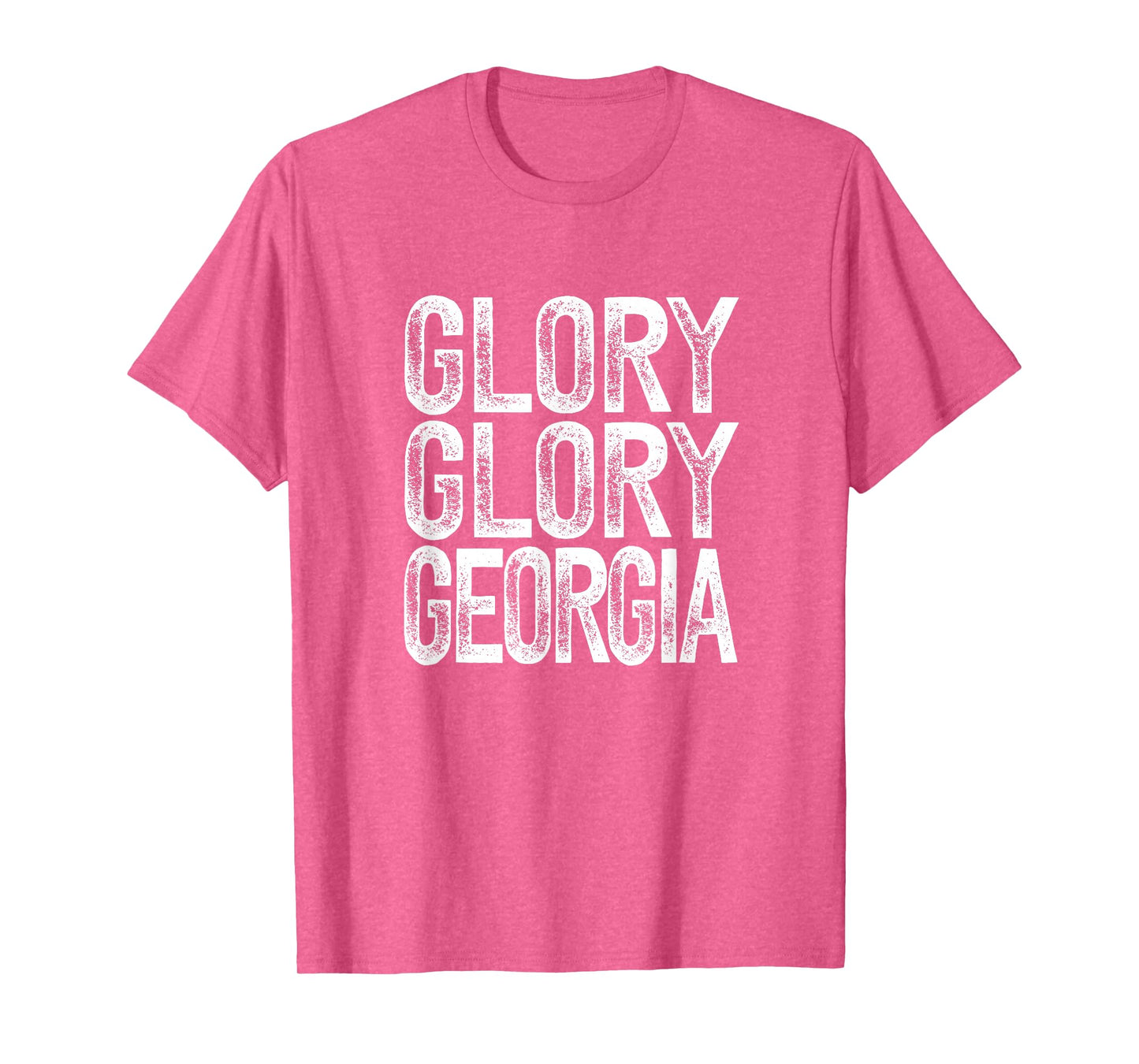 Georgia fans fight song cute Glory white on red T-Shirt