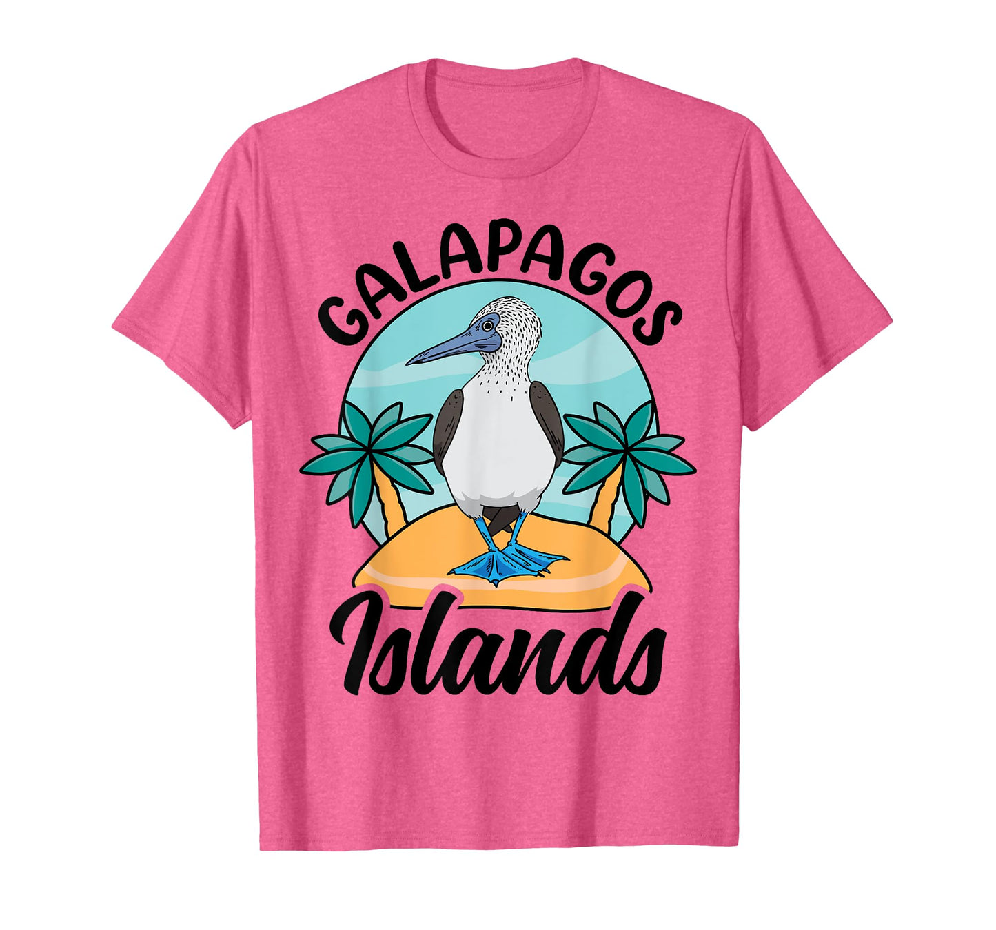 Galapagos Islands Blue Bird Seabird Lover T-Shirt