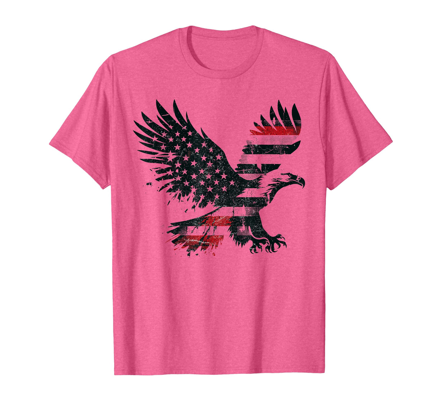 Bald Eagle Mullet Merica American Flag Patriotic 4th Of July T-Shirt for Women Men