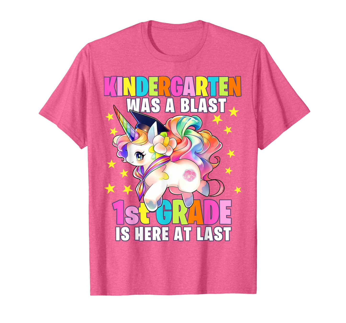 Kindergarten Graduation Unicorn Kindergarten Graduate Girls T-Shirt