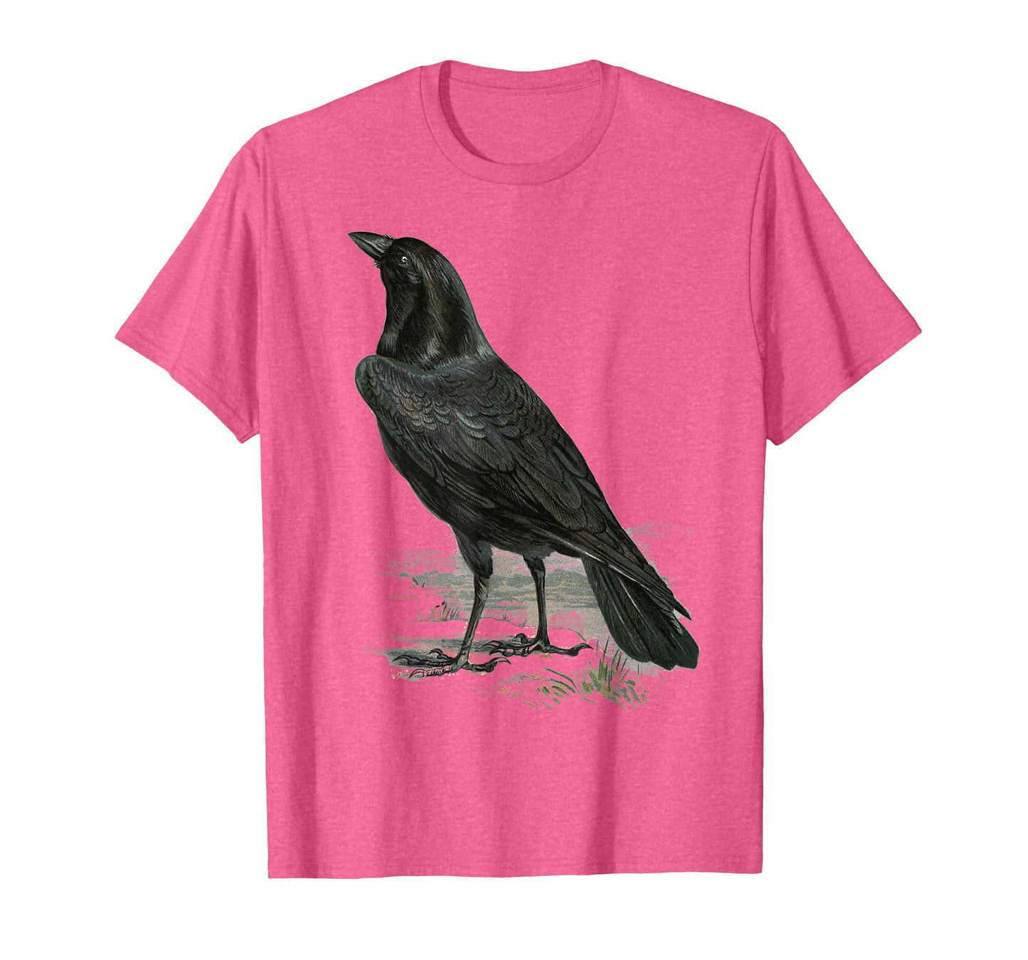 Raven Vintage Illustration Crow T-Shirt
