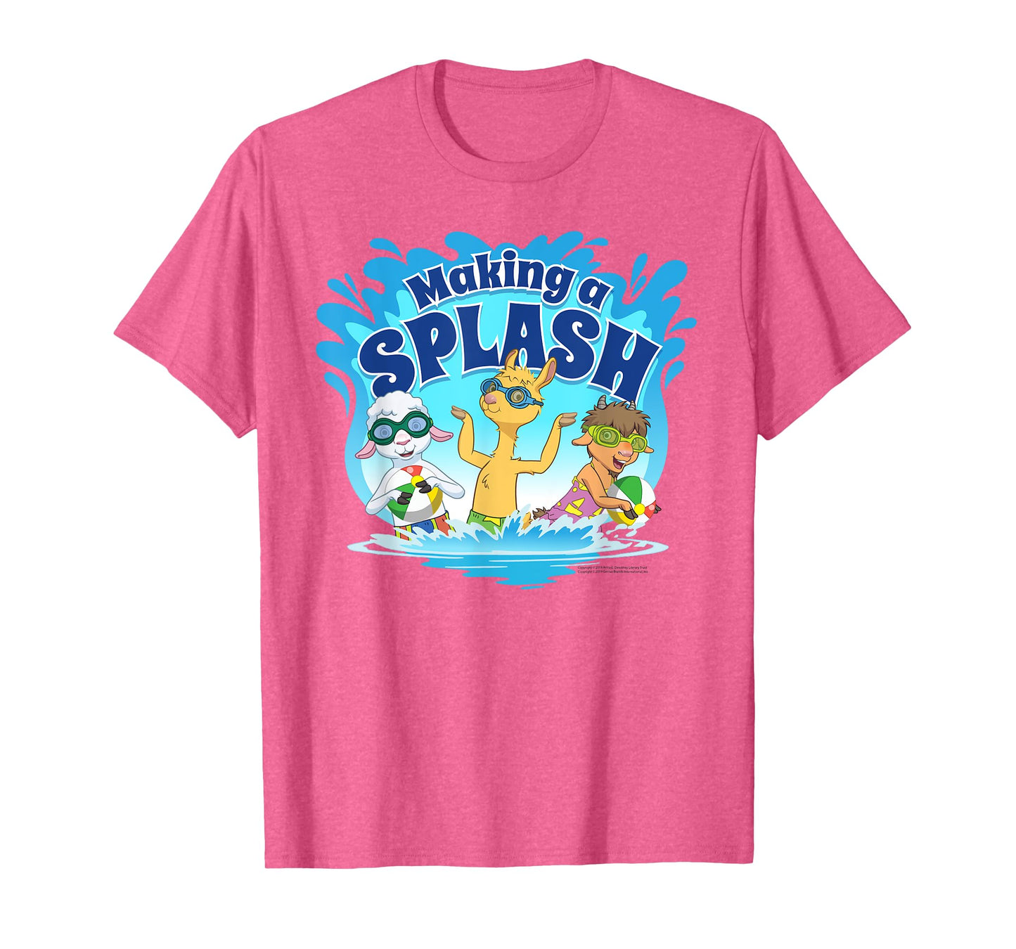 Llama Llama Netflix Pool Party "Making a Splash" Tee Shirt T-Shirt