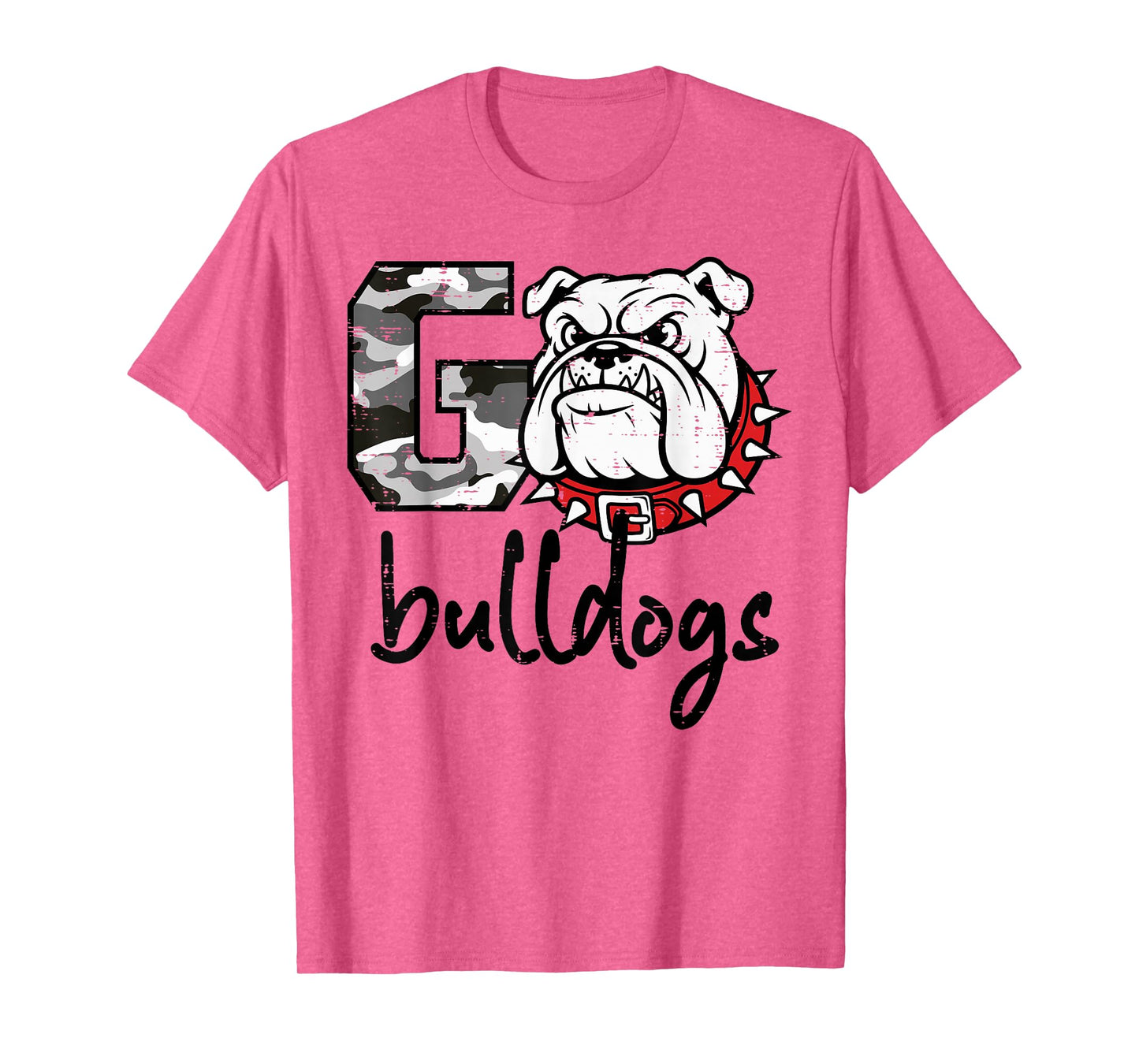 Bulldog Men Women Kids Girls Youth Boys Teen T-Shirt