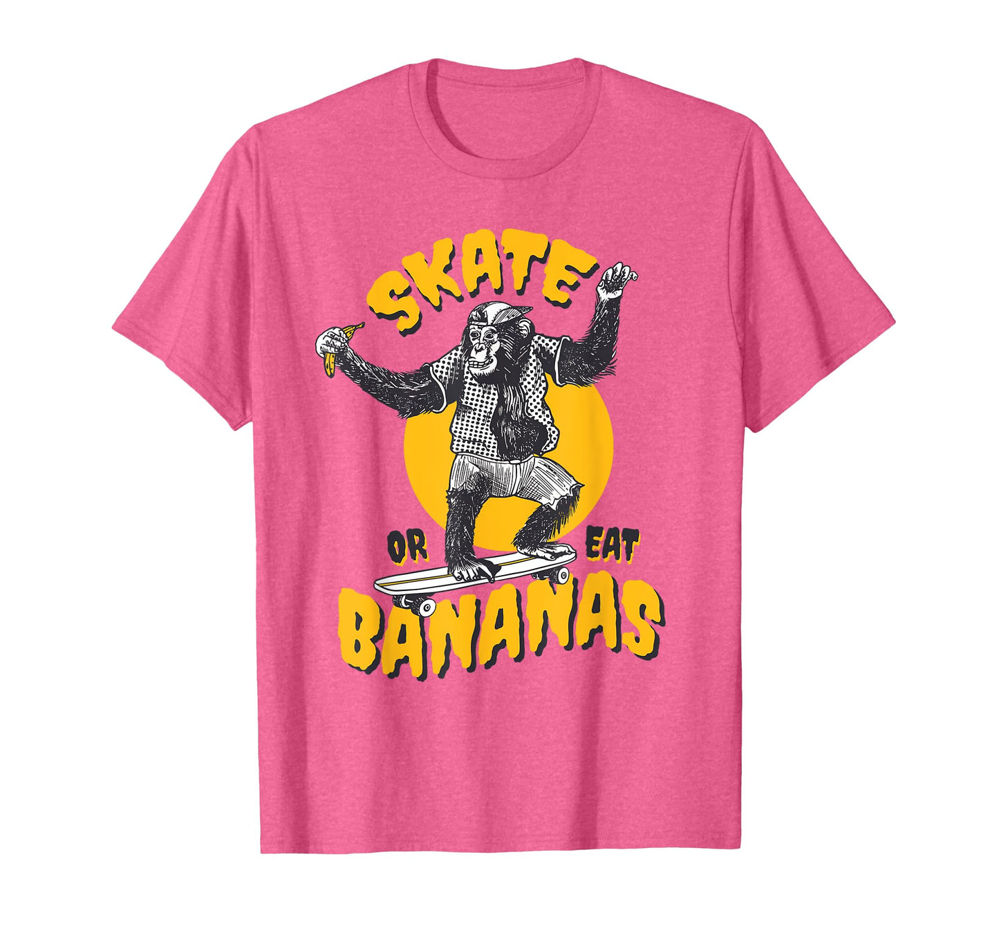 Monkey Skate or eat bananas for Skateboarding T-Shirt