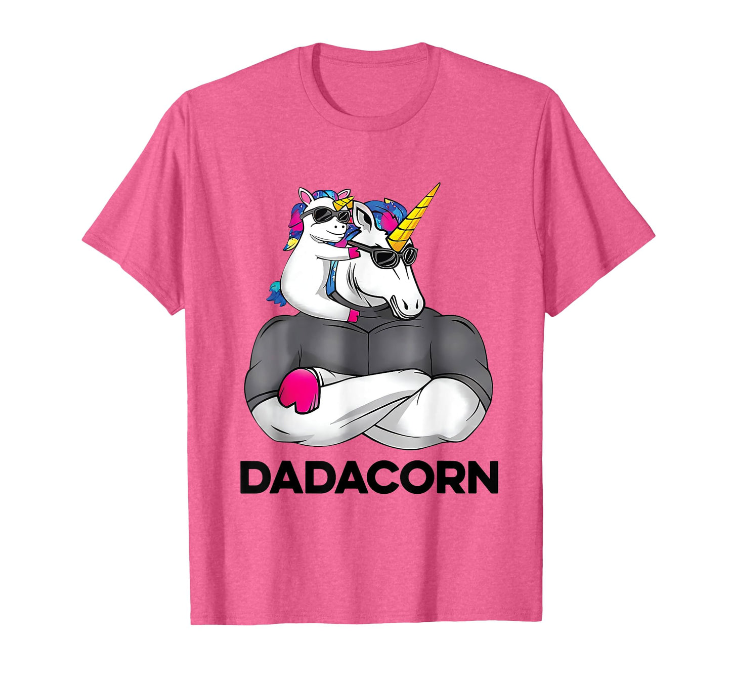 Fathers Day Gift Unicorn Dad Shirt Funny Dadacorn Men T-Shirt