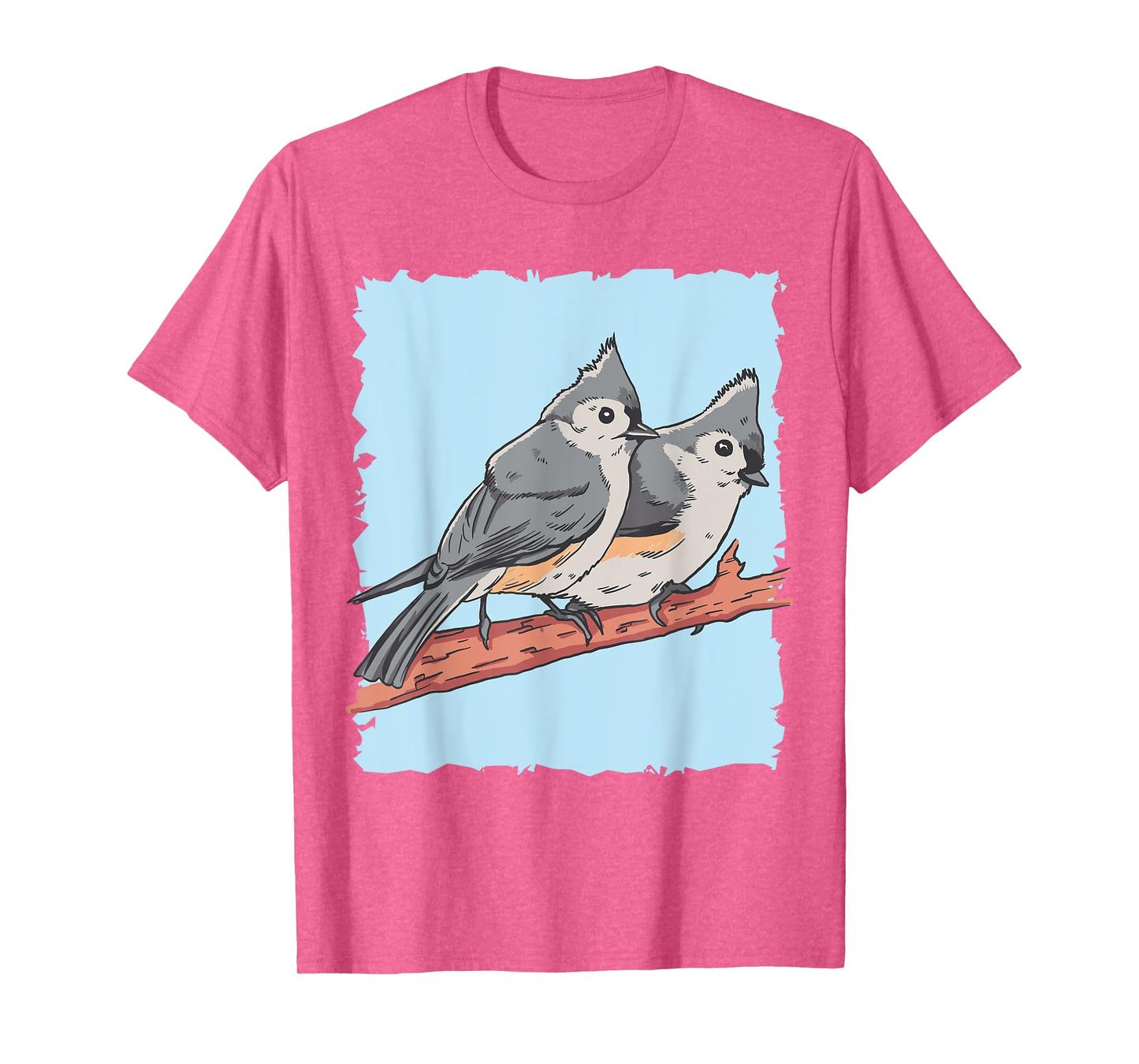 Cute Tufted Titmice Gift for Titmouse Lovers T-Shirt