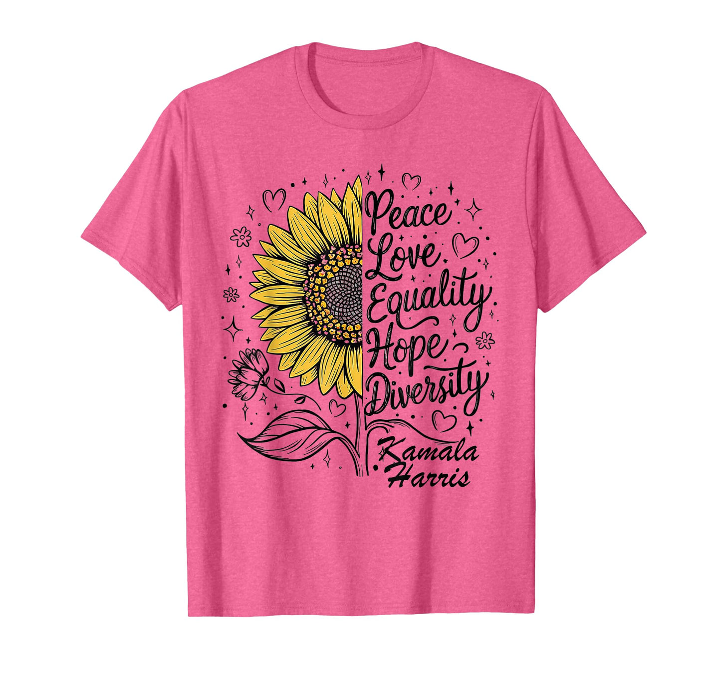 Peace Equality Love Hope Diversity Kamala Harris T-Shirt