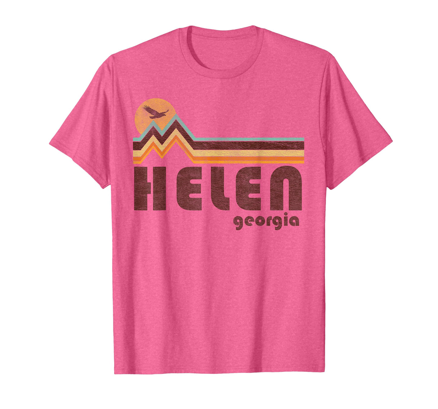 Helen Georgia GA - 70s 80s Retro Style Vintage Souvenir T-Shirt
