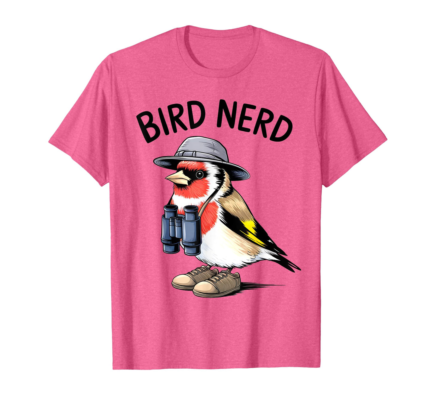Bird Nerd Binoculars Hat Funny Birdwatching T-Shirt