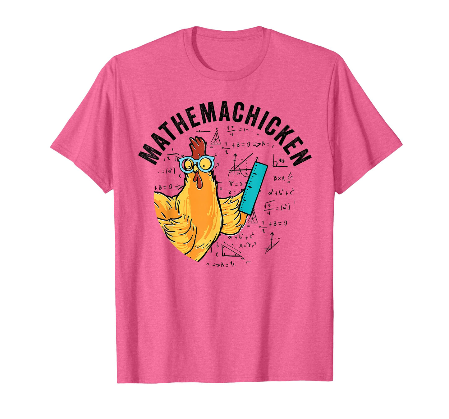 Mathemachicken Mathematics Chicken Lover Math Teacher Gift T-Shirt